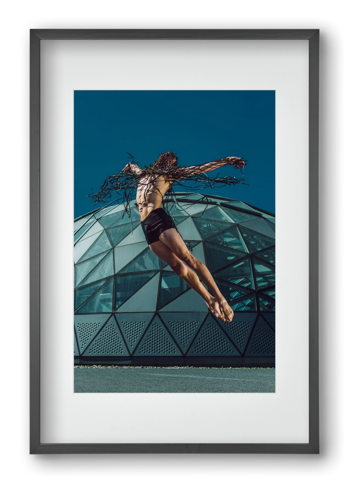 personal jesus, 40x60 cm (30x45 cm), Fekete keret, paszpartuval