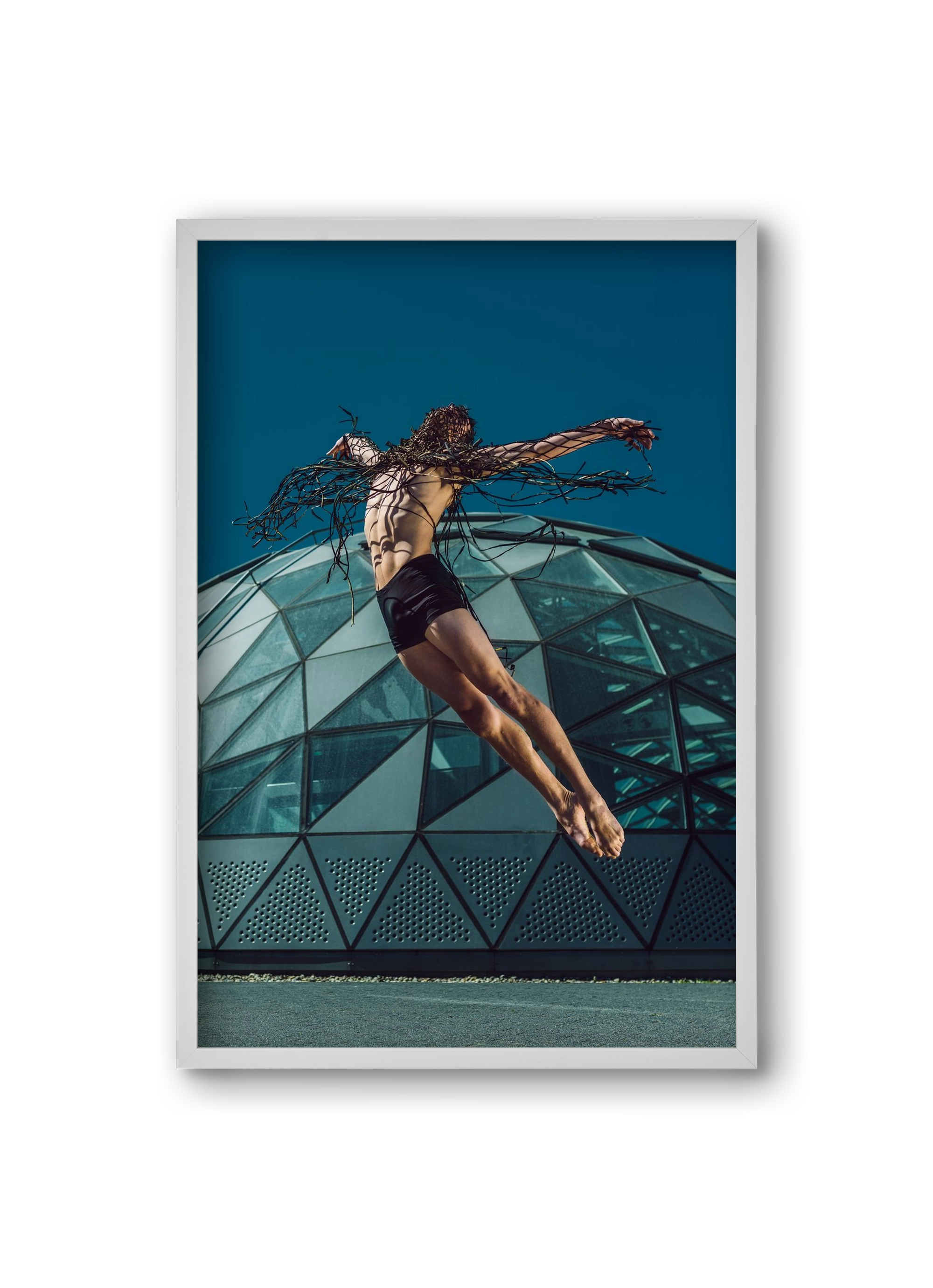 personal jesus, 20x30 cm (20x30 cm), Fehér keret