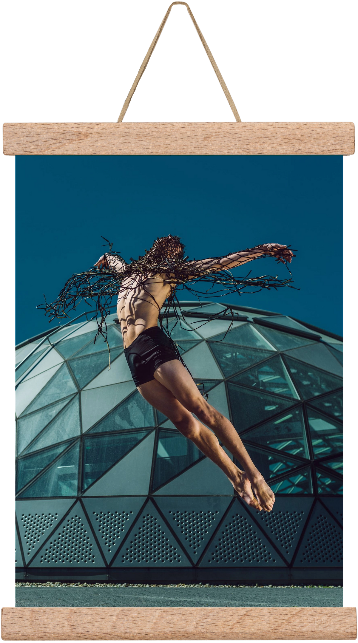 personal jesus, 20x30 cm (20x30 cm), Tölgy akasztó