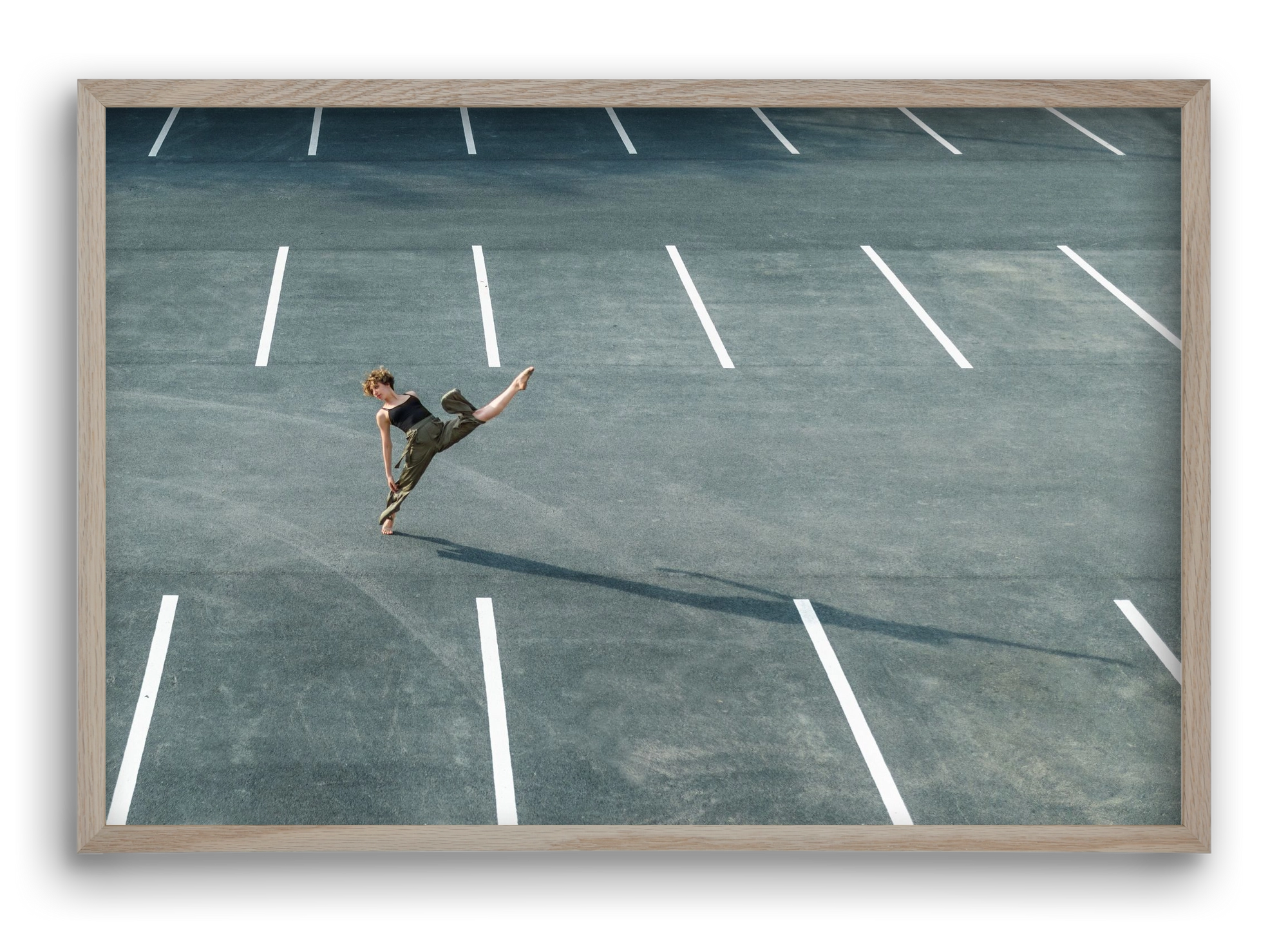 lightspeed, 60x40 cm (60x40 cm), Tölgy keret