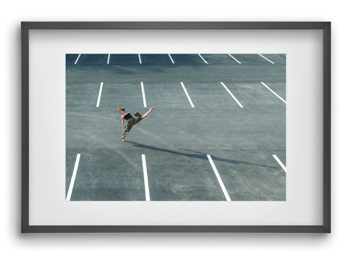 lightspeed, 60x40 cm (45x30 cm), Fekete keret, paszpartuval