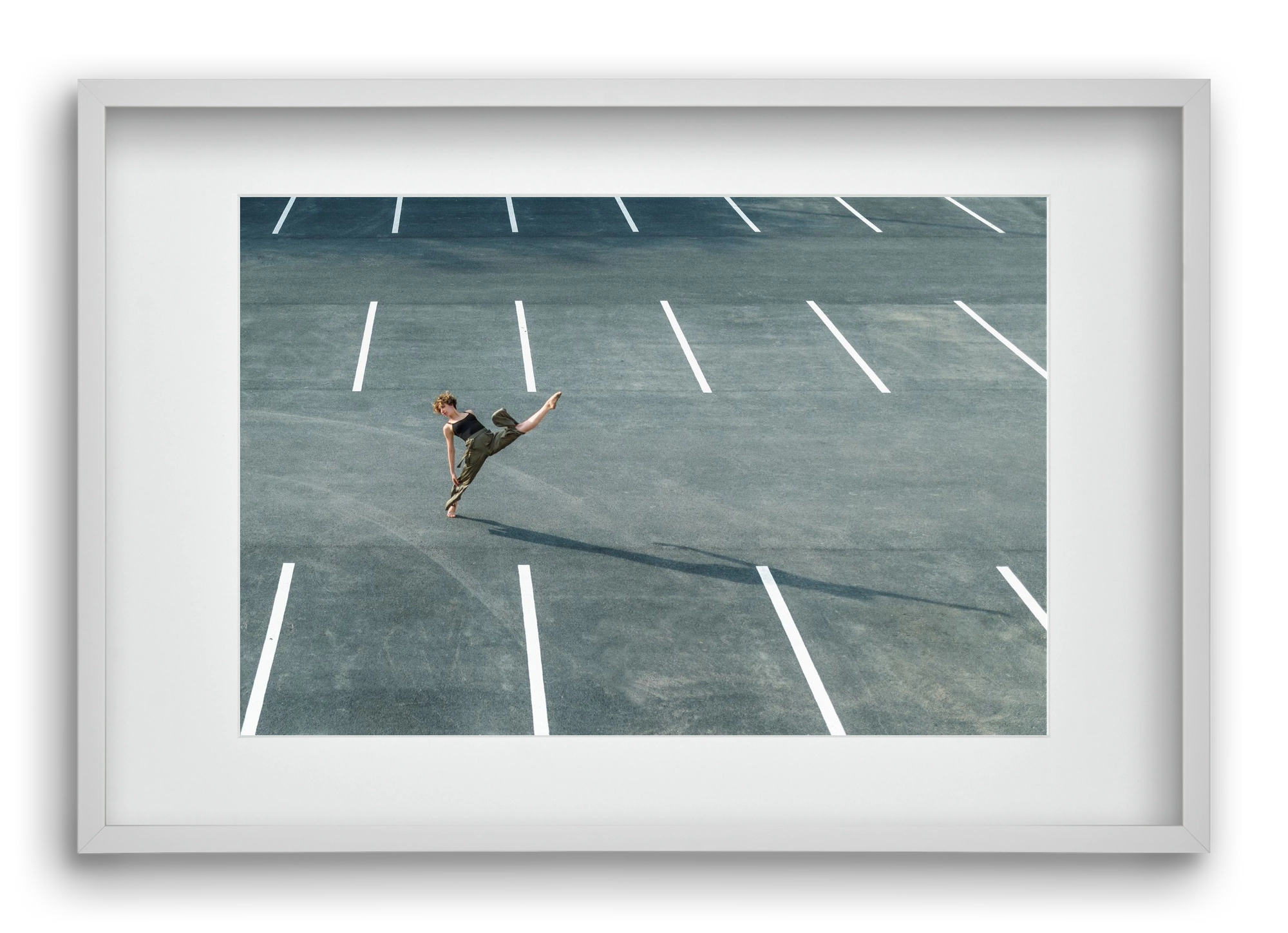 lightspeed, 60x40 cm (45x30 cm), Fehér keret, paszpartuval