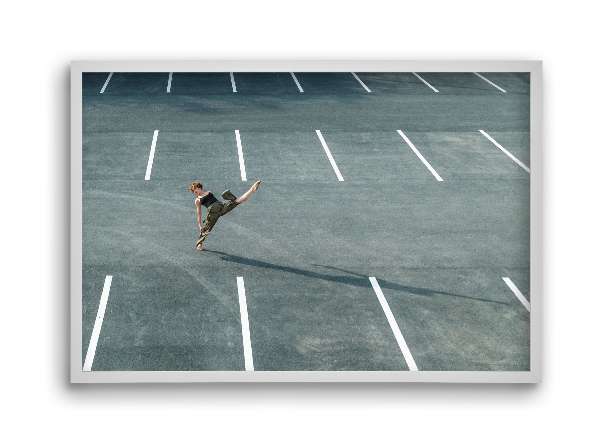 lightspeed, 45x30 cm (45x30 cm), Fehér keret