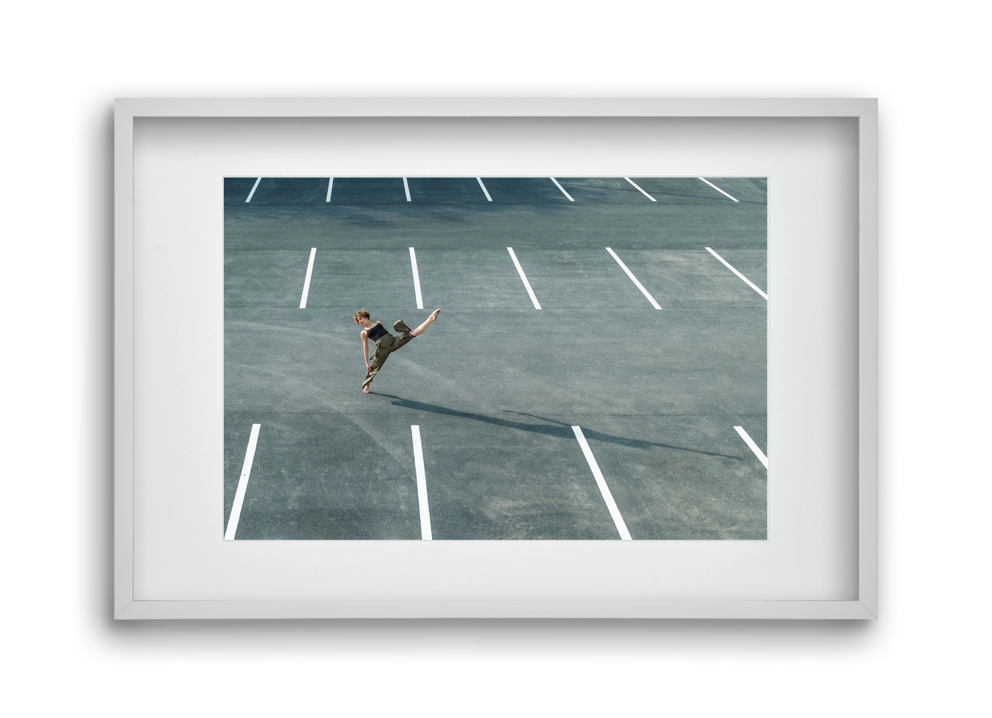 lightspeed, 45x30 cm (30x20 cm), Fehér keret, paszpartuval