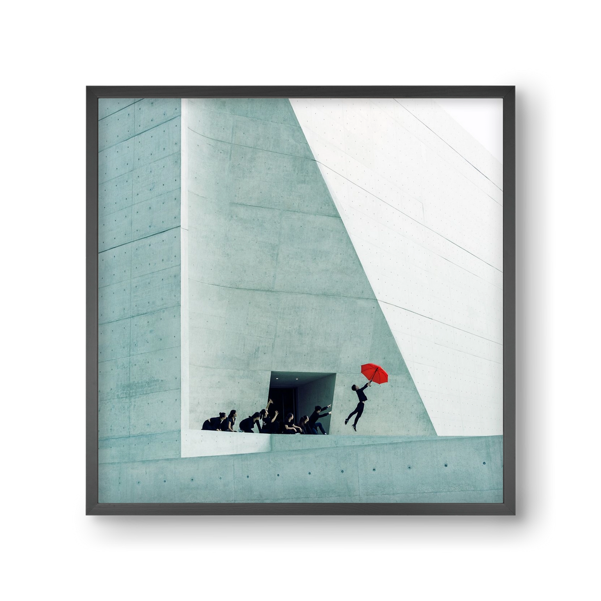 Dare to Dream 2 square, 30x30 cm (30x30 cm), Fekete keret