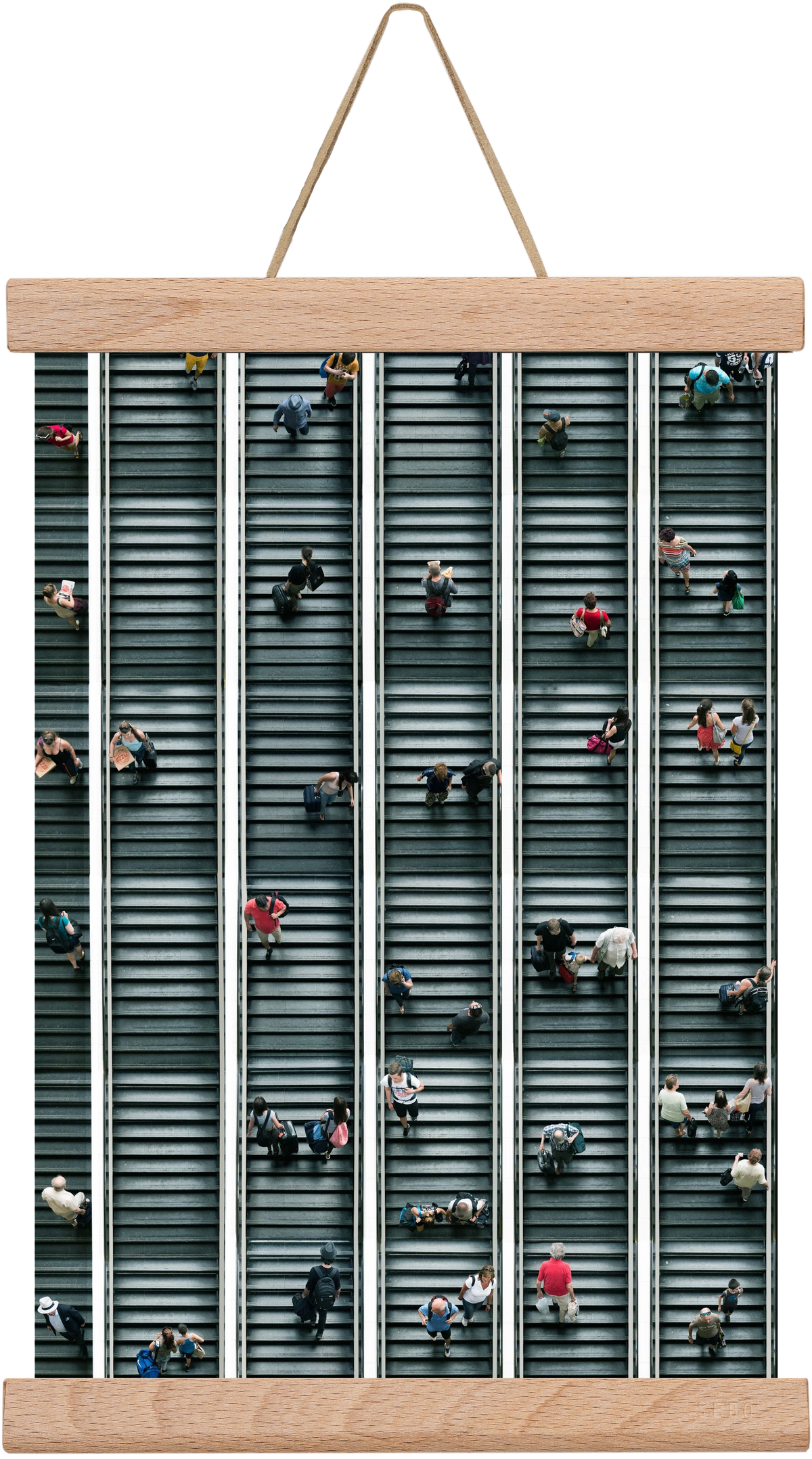 stairs & stories, 20x30 cm (20x30 cm), Tölgy akasztó