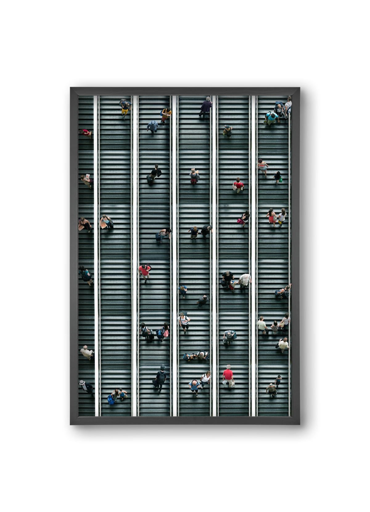 stairs & stories, 20x30 cm (20x30 cm), Fekete keret