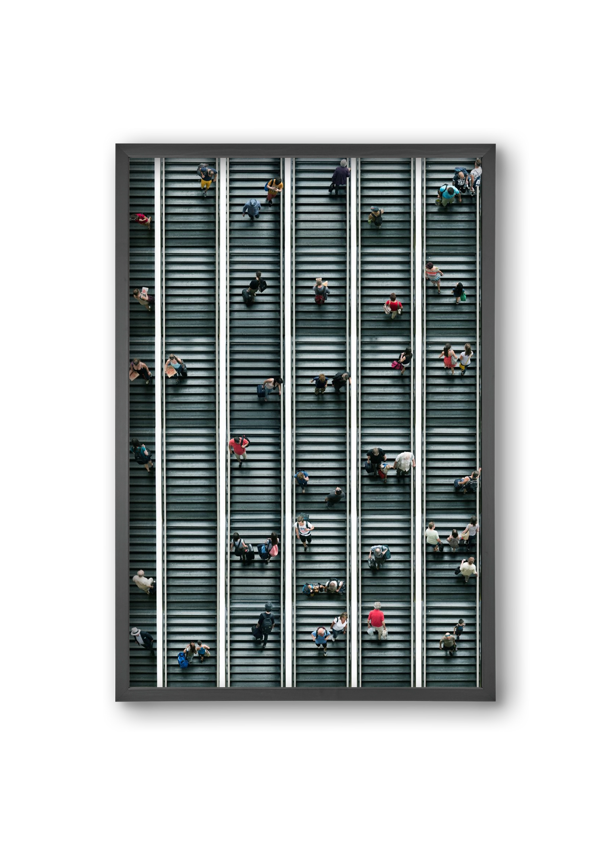 stairs & stories, 20x30 cm (20x30 cm), Fekete keret