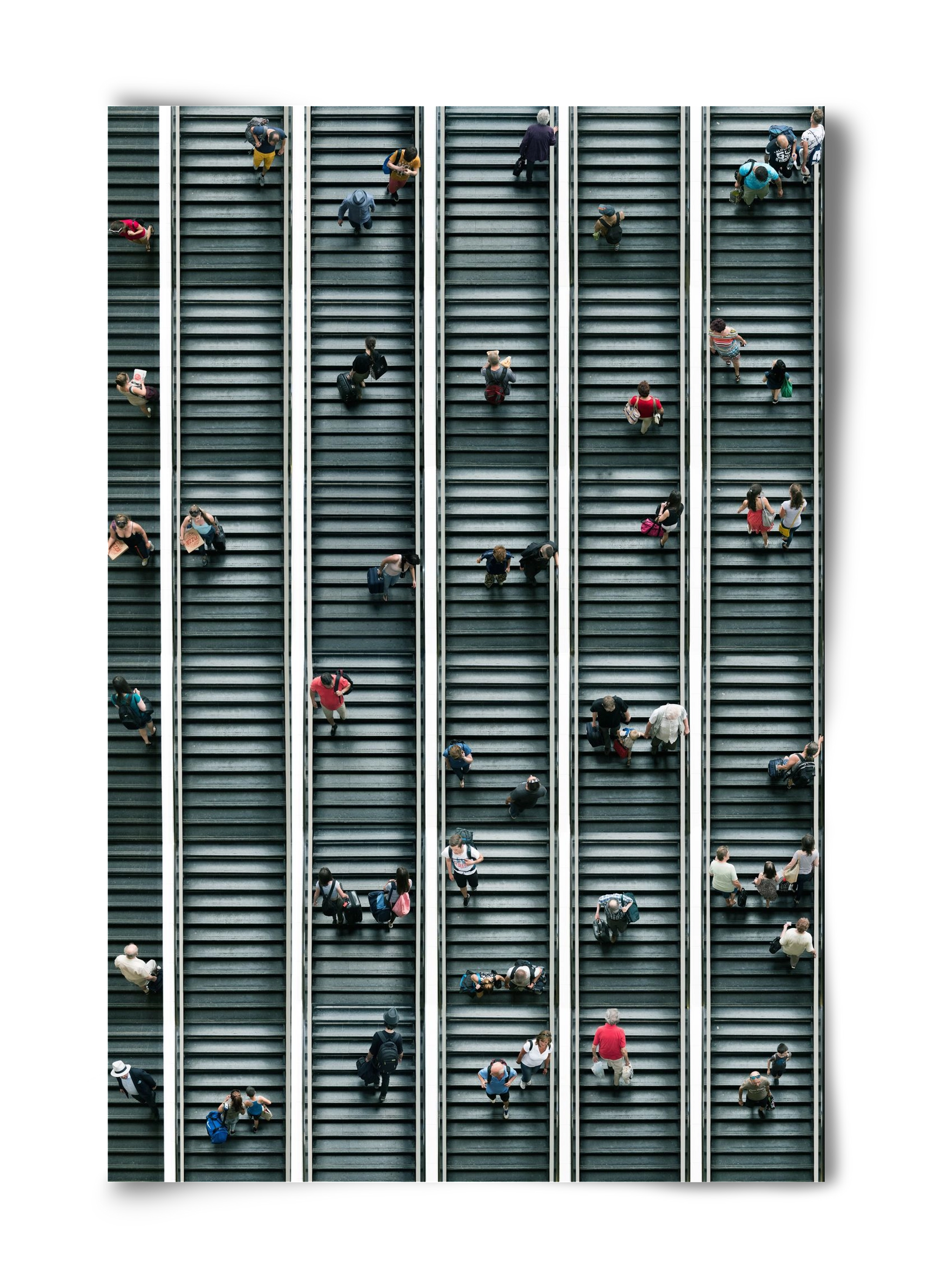 stairs & stories, 40x60 cm, Keret nélkül