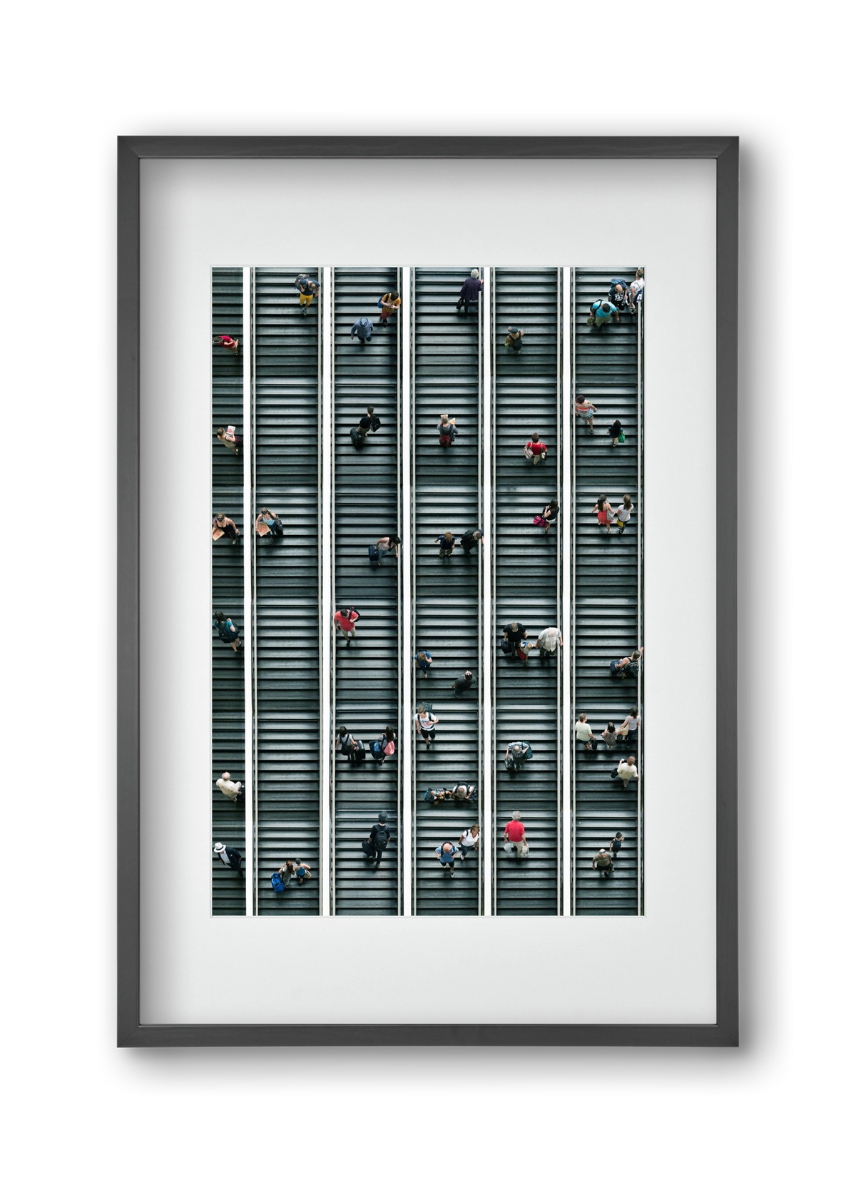 stairs & stories, 30x45 cm (20x30 cm), Fekete keret, paszpartuval