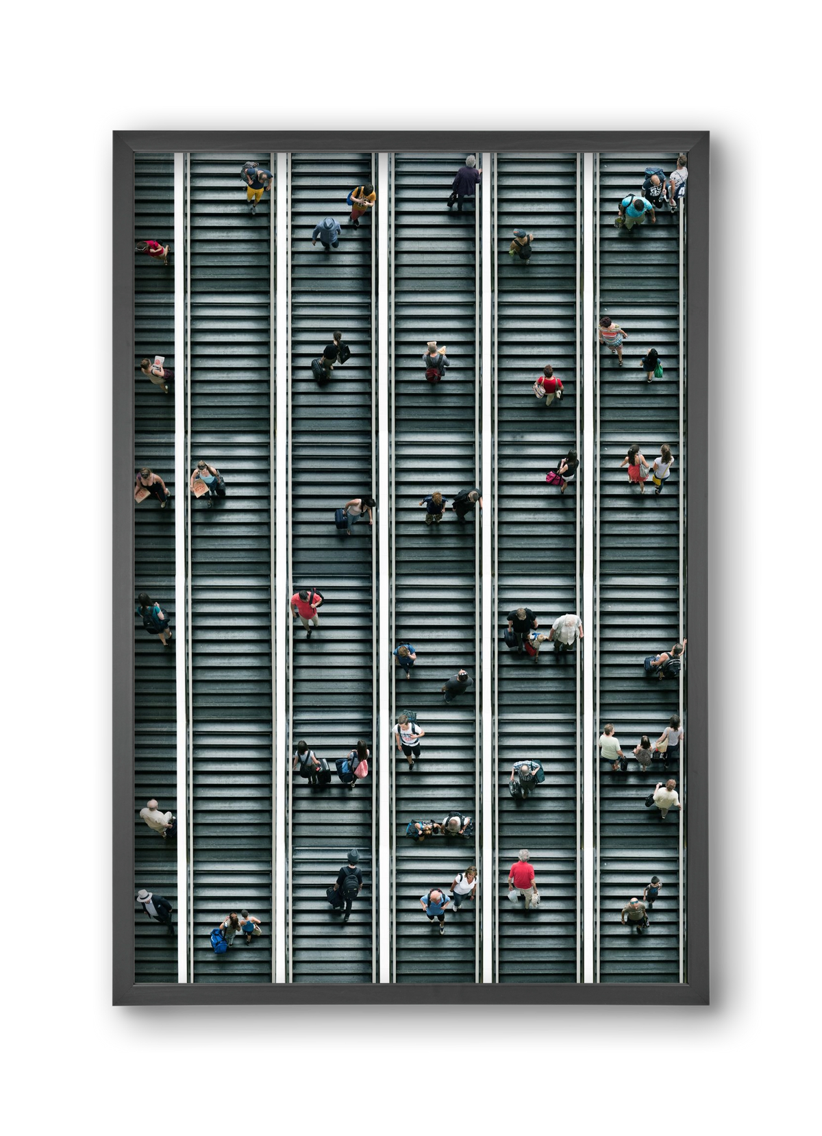 stairs & stories, 30x45 cm (30x45 cm), Fekete keret