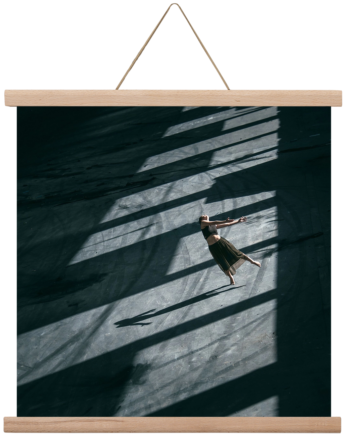 fallin', 40x40 cm (40x40 cm), Tölgy akasztó