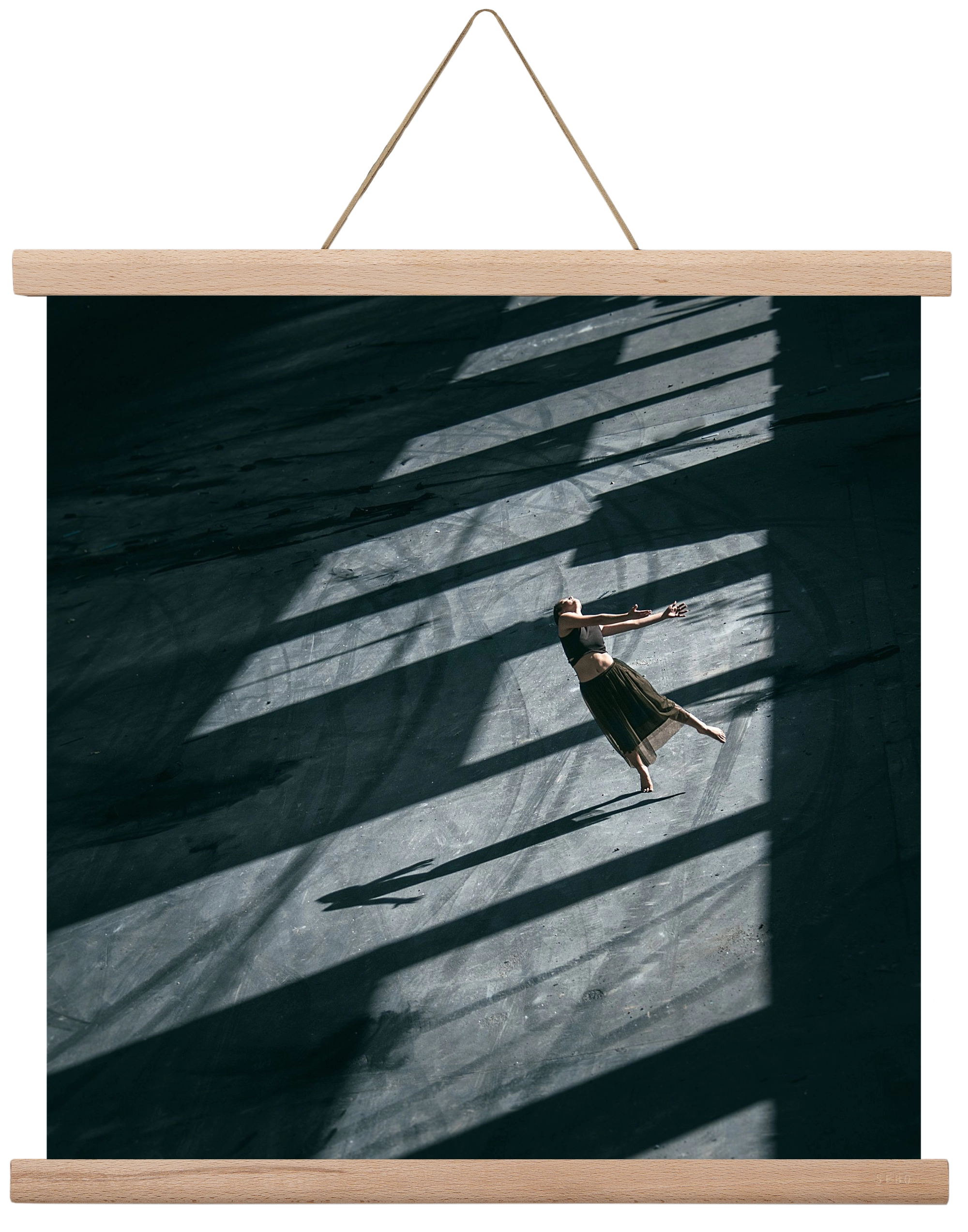 fallin', 40x40 cm (40x40 cm), Tölgy akasztó