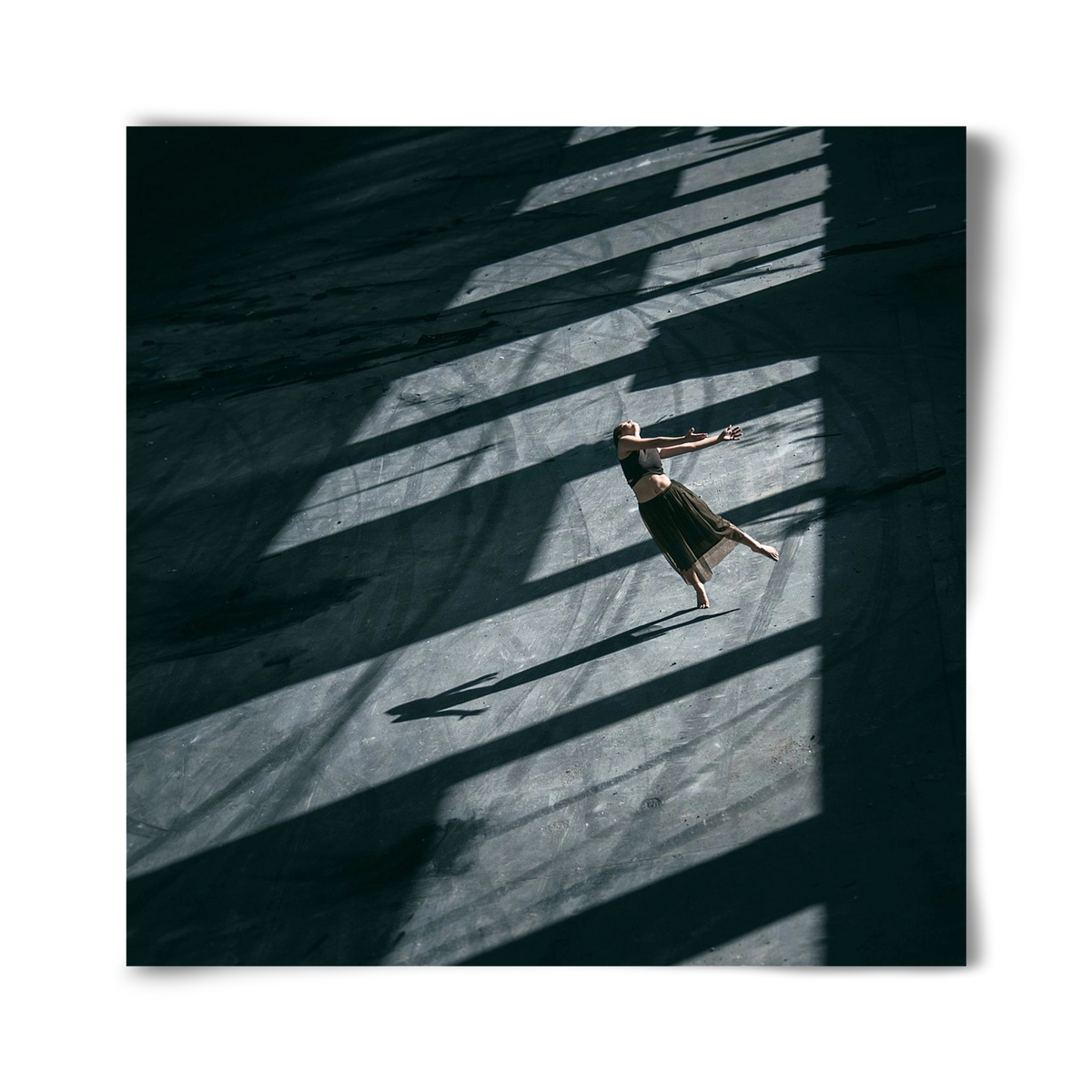 fallin', 40x40 cm, Keret nélkül