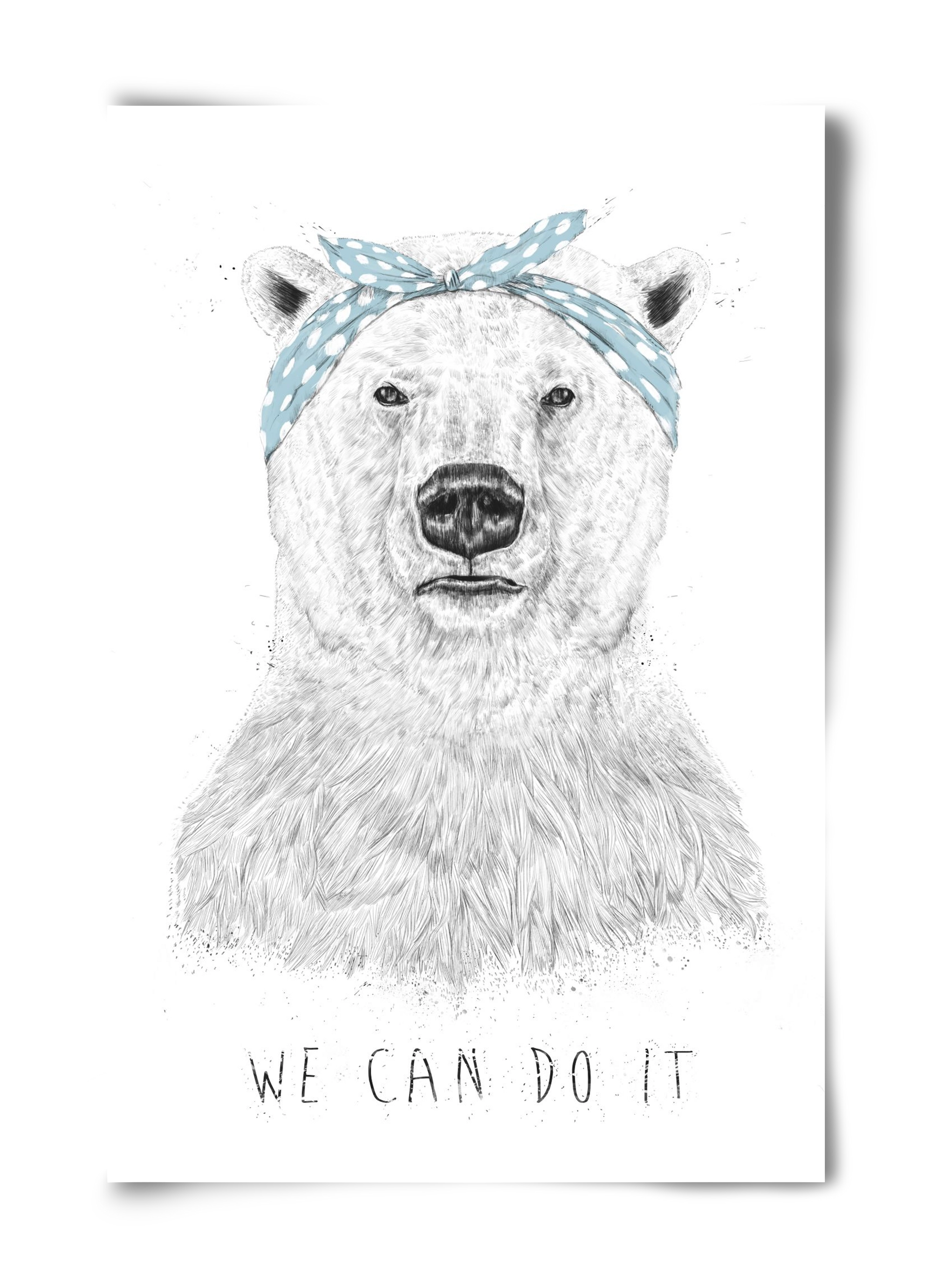 We can do it, 40x60 cm, Keret nélkül