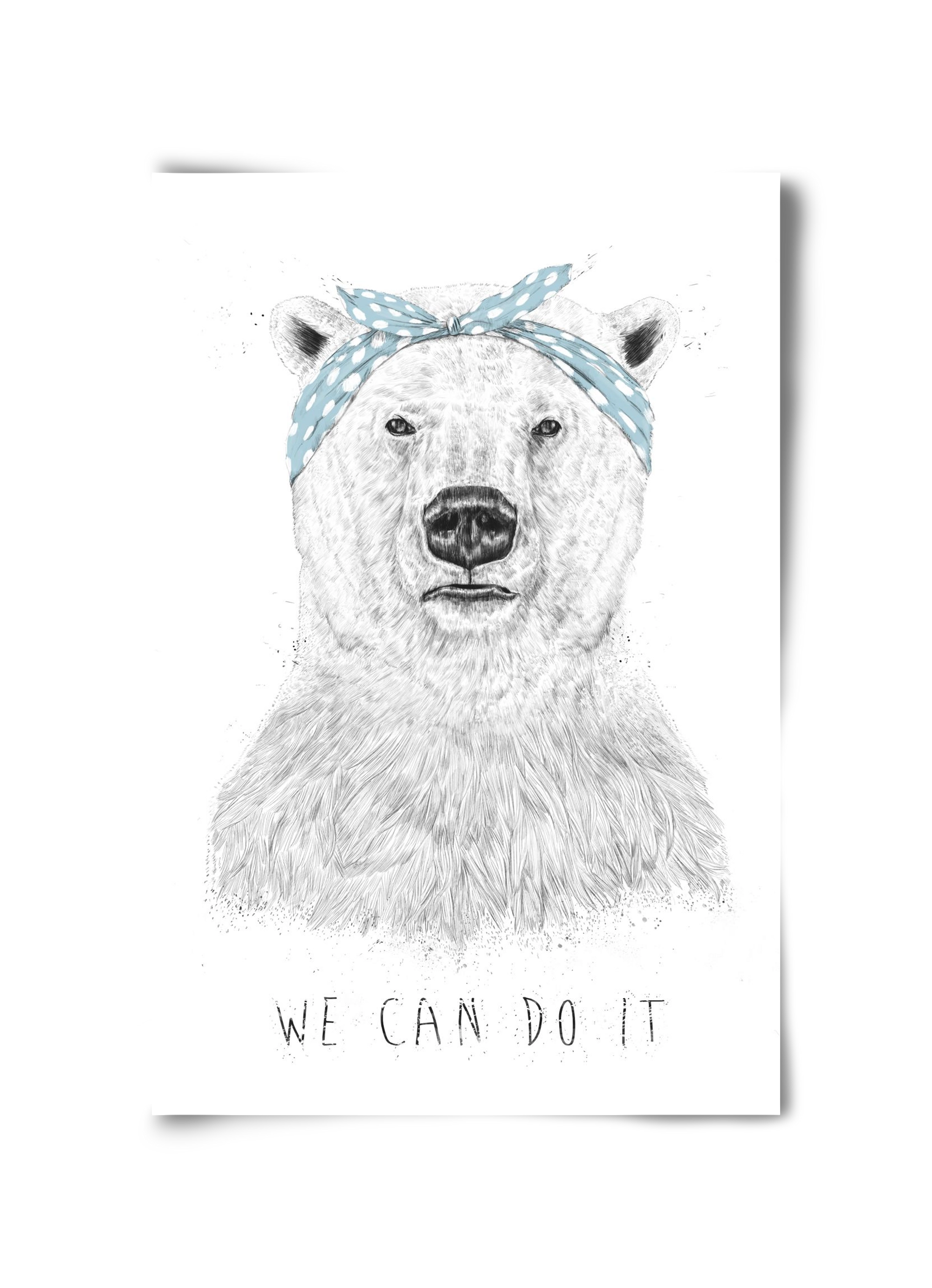 We can do it, 30x45 cm, Keret nélkül