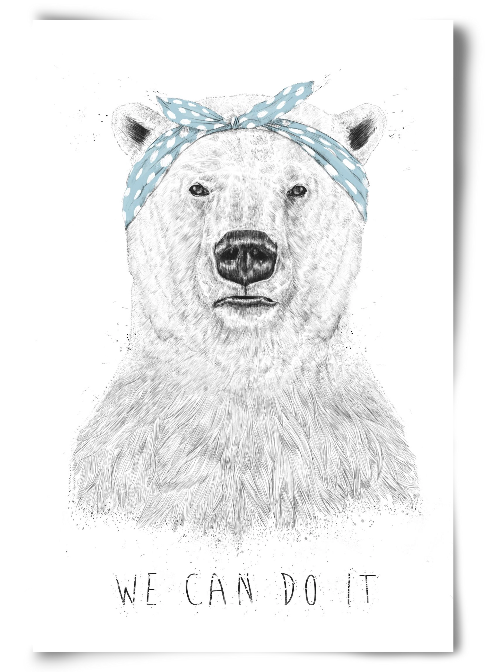 We can do it, 60x90 cm, Keret nélkül