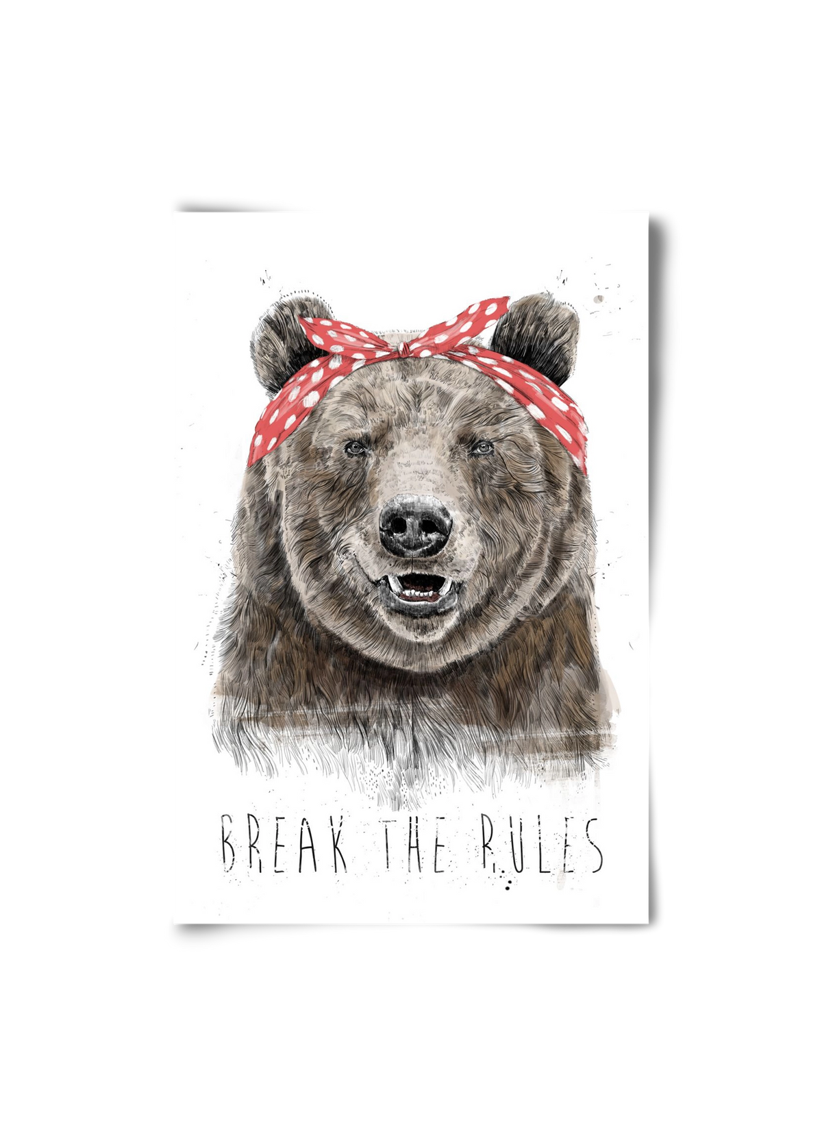 Break the rules II, 20x30 cm, Keret nélkül