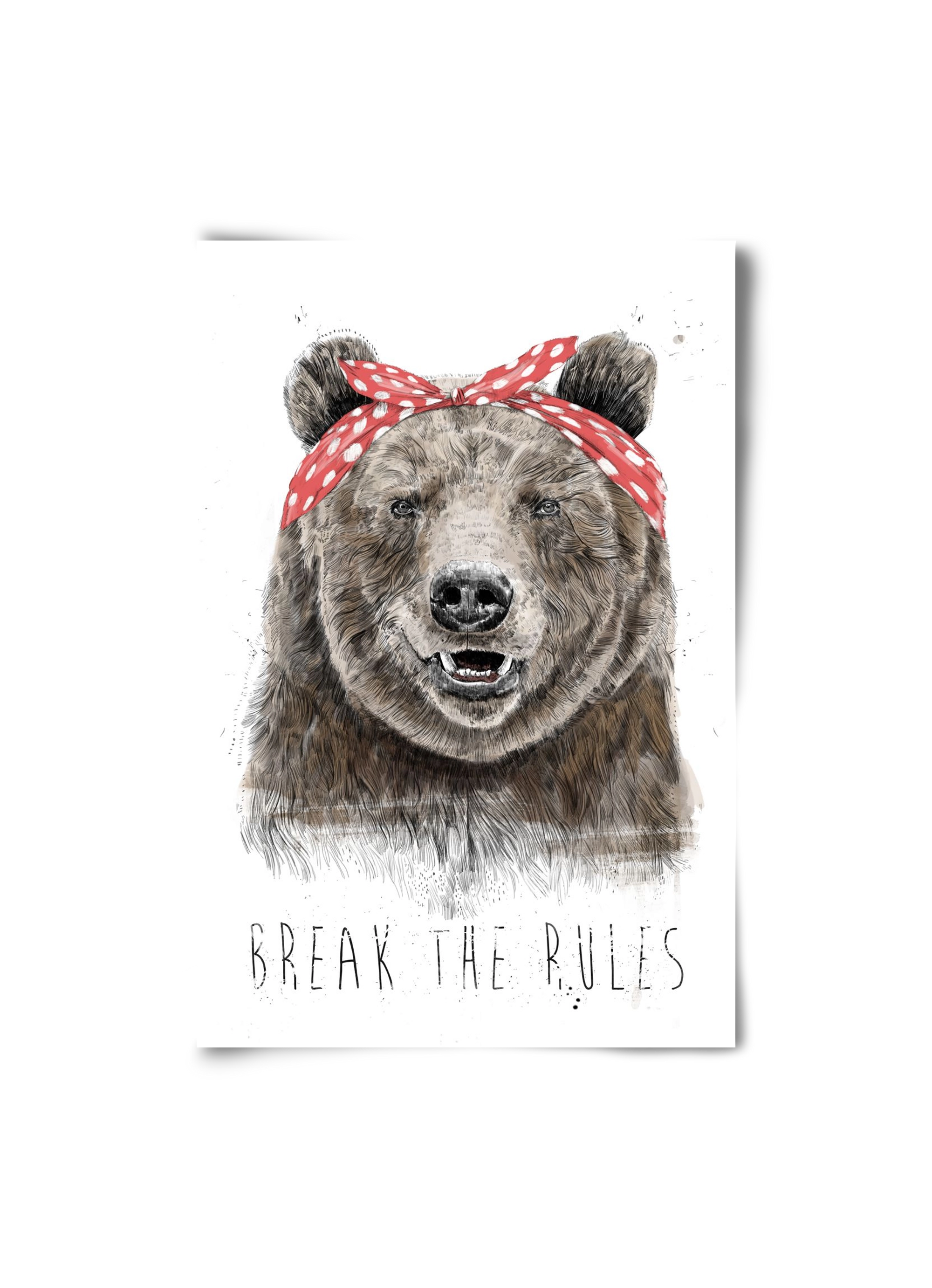 Break the rules II, 20x30 cm, Keret nélkül