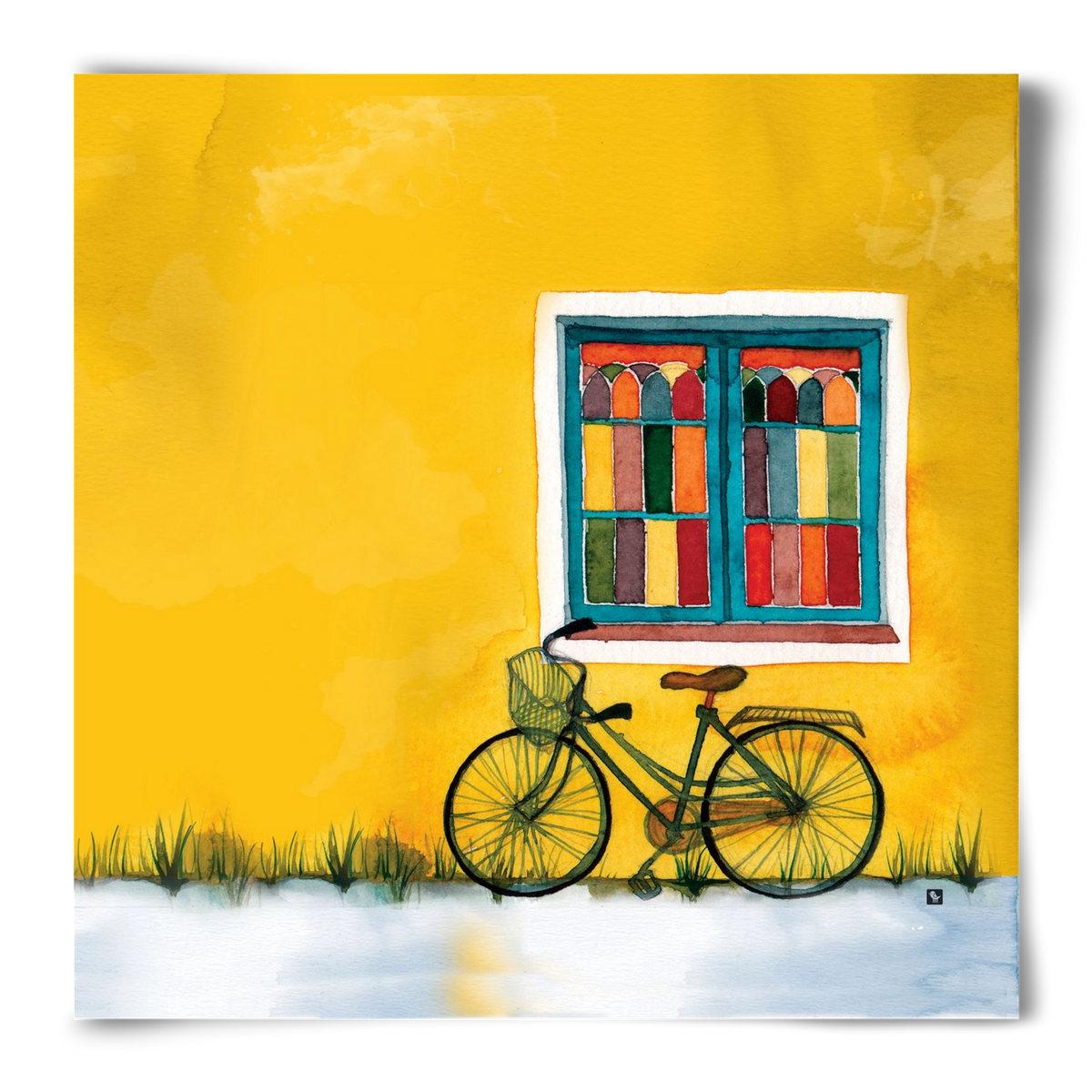 Bicycle, 50x50 cm, Keret nélkül