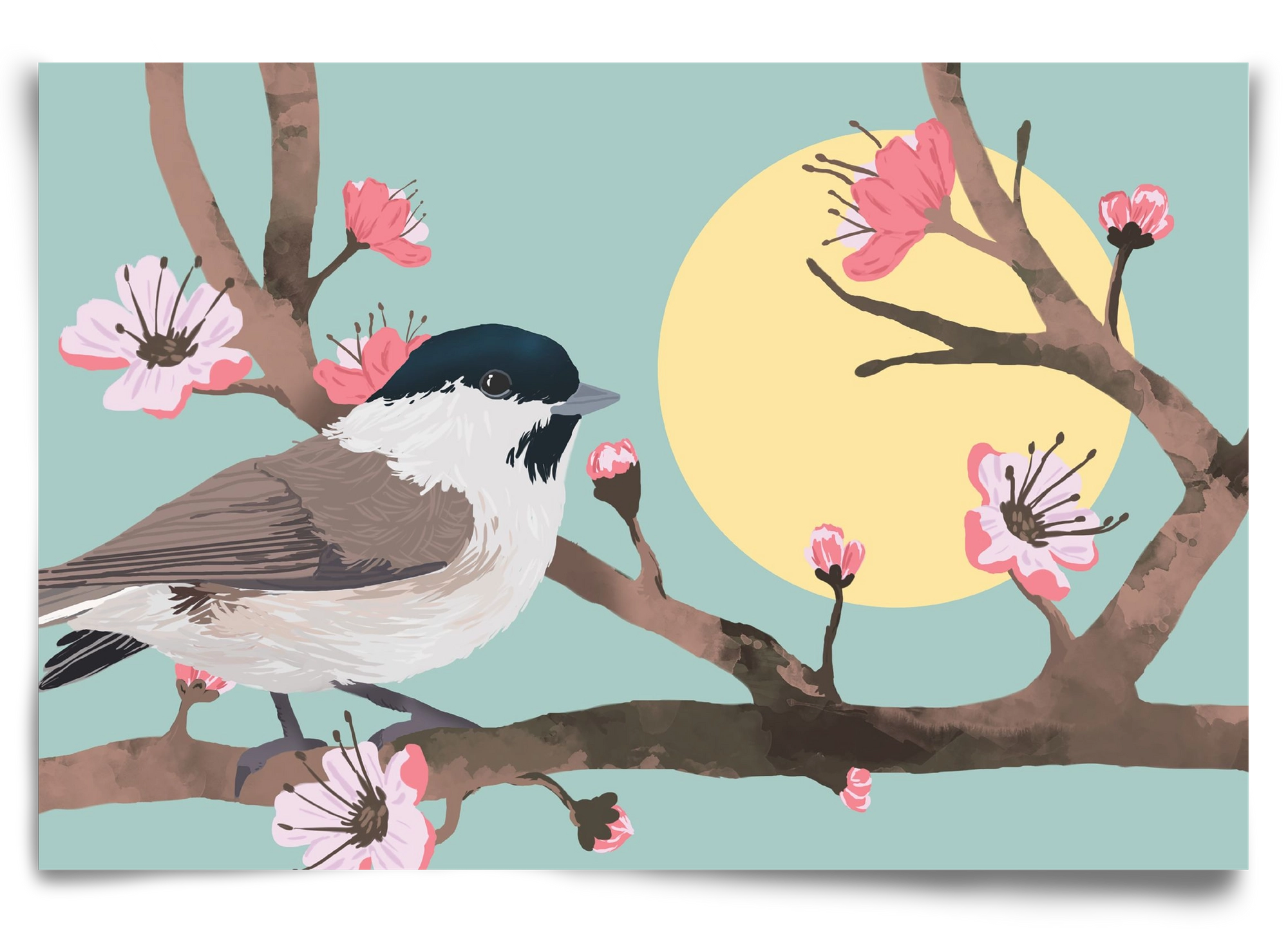 Tavasz, 90x60 cm, Keret nélkül