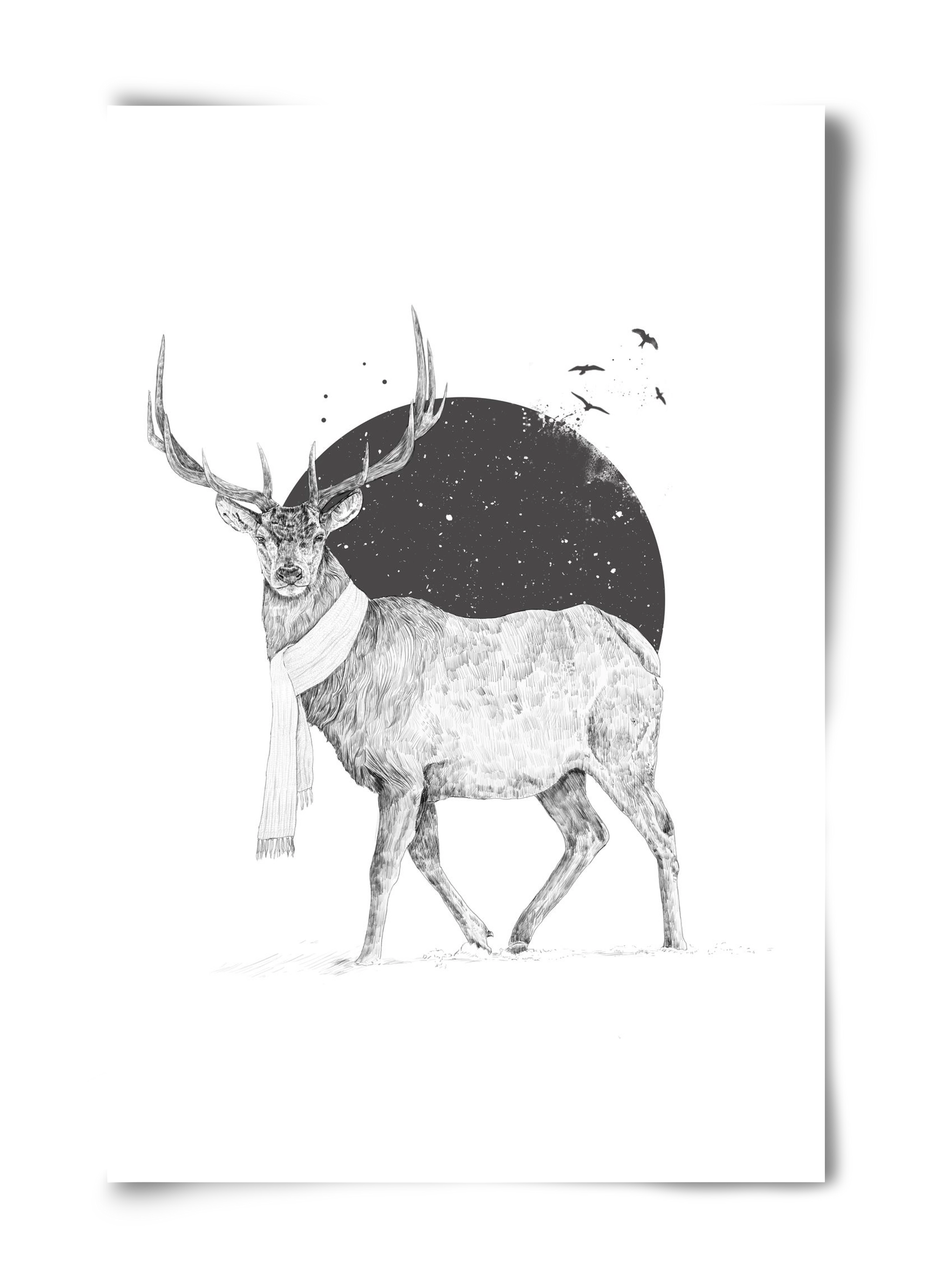 Winter is all around, 40x60 cm, Keret nélkül