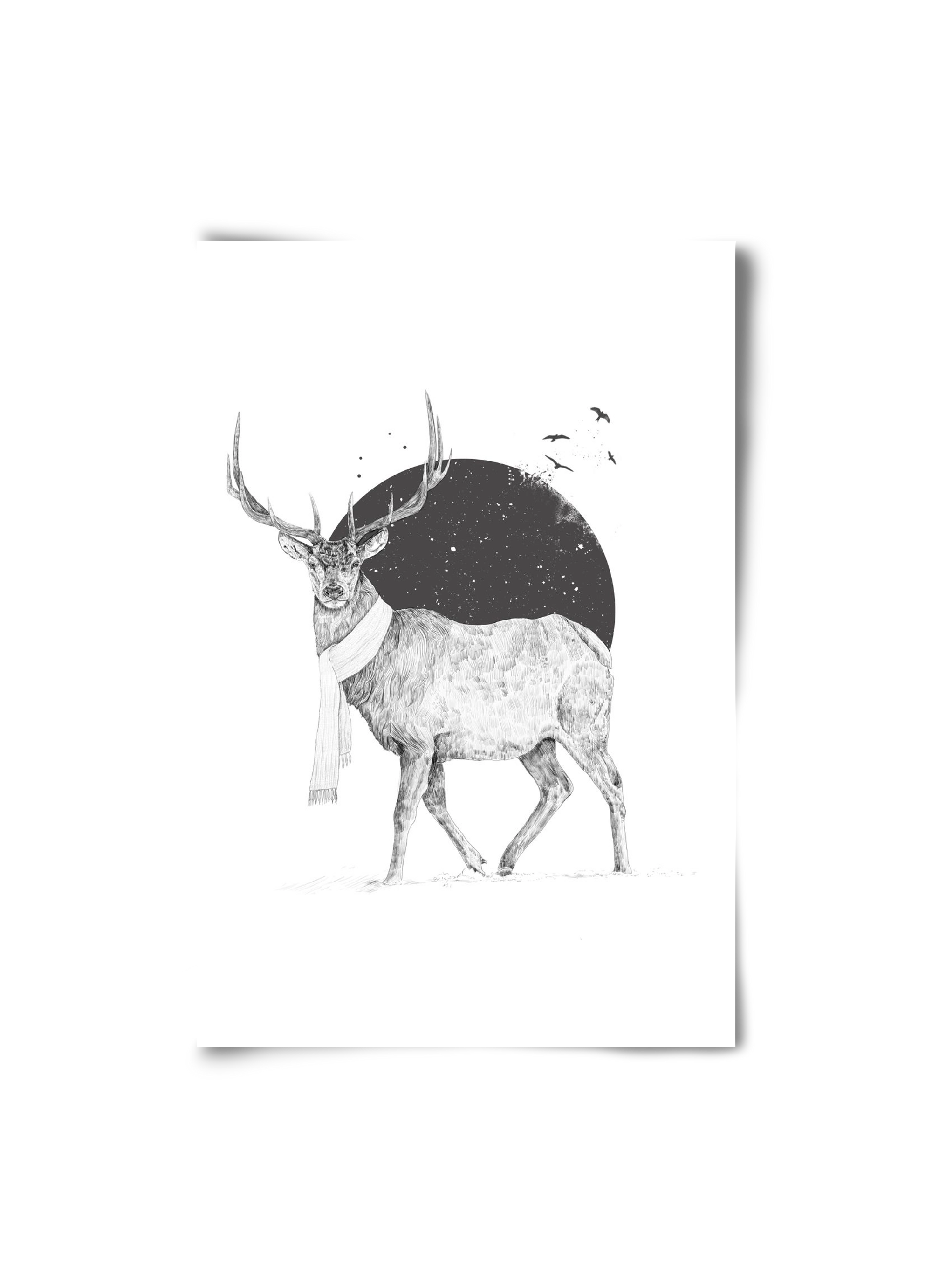 Winter is all around, 20x30 cm, Keret nélkül