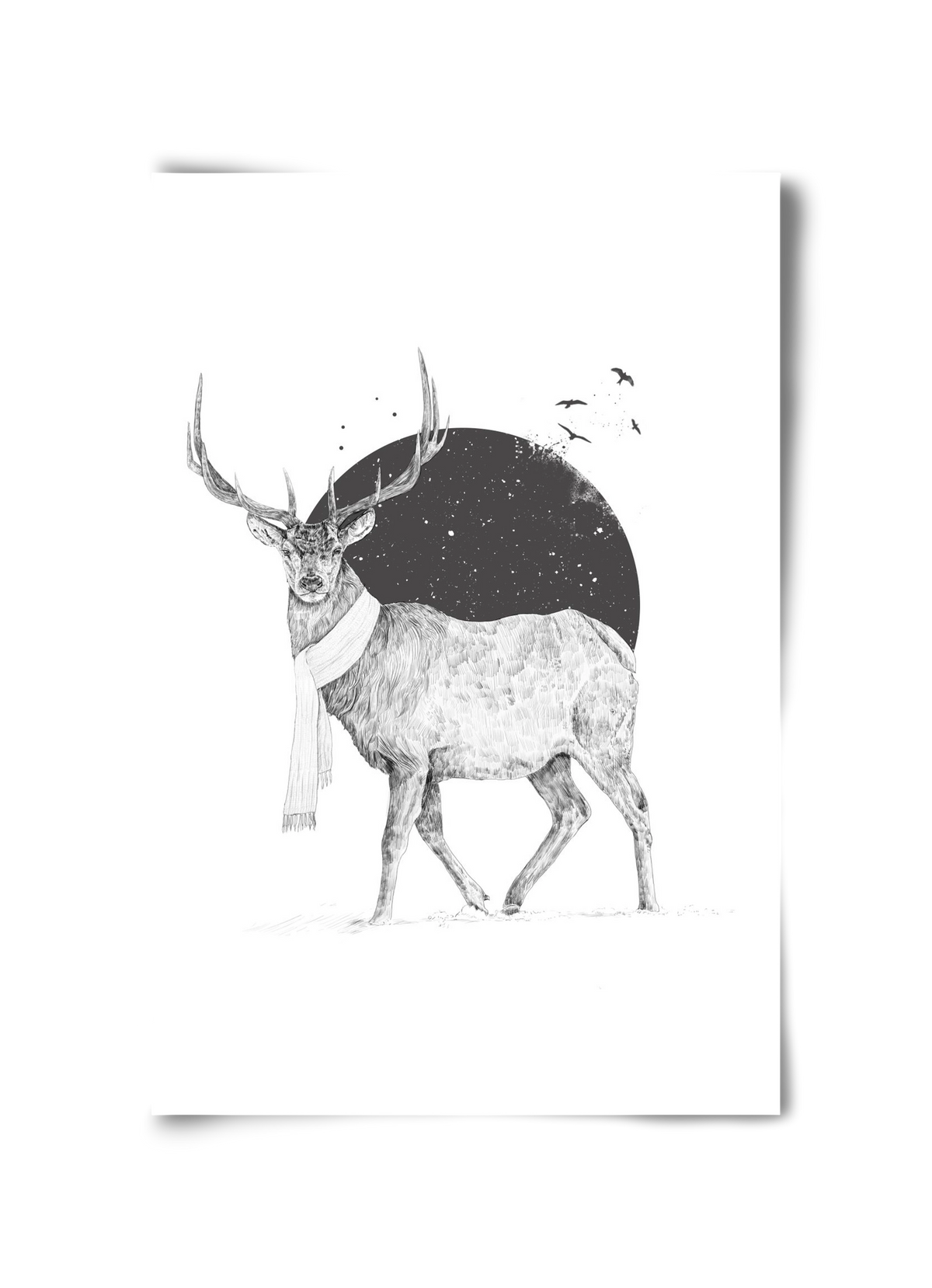 Winter is all around, 30x45 cm, Keret nélkül