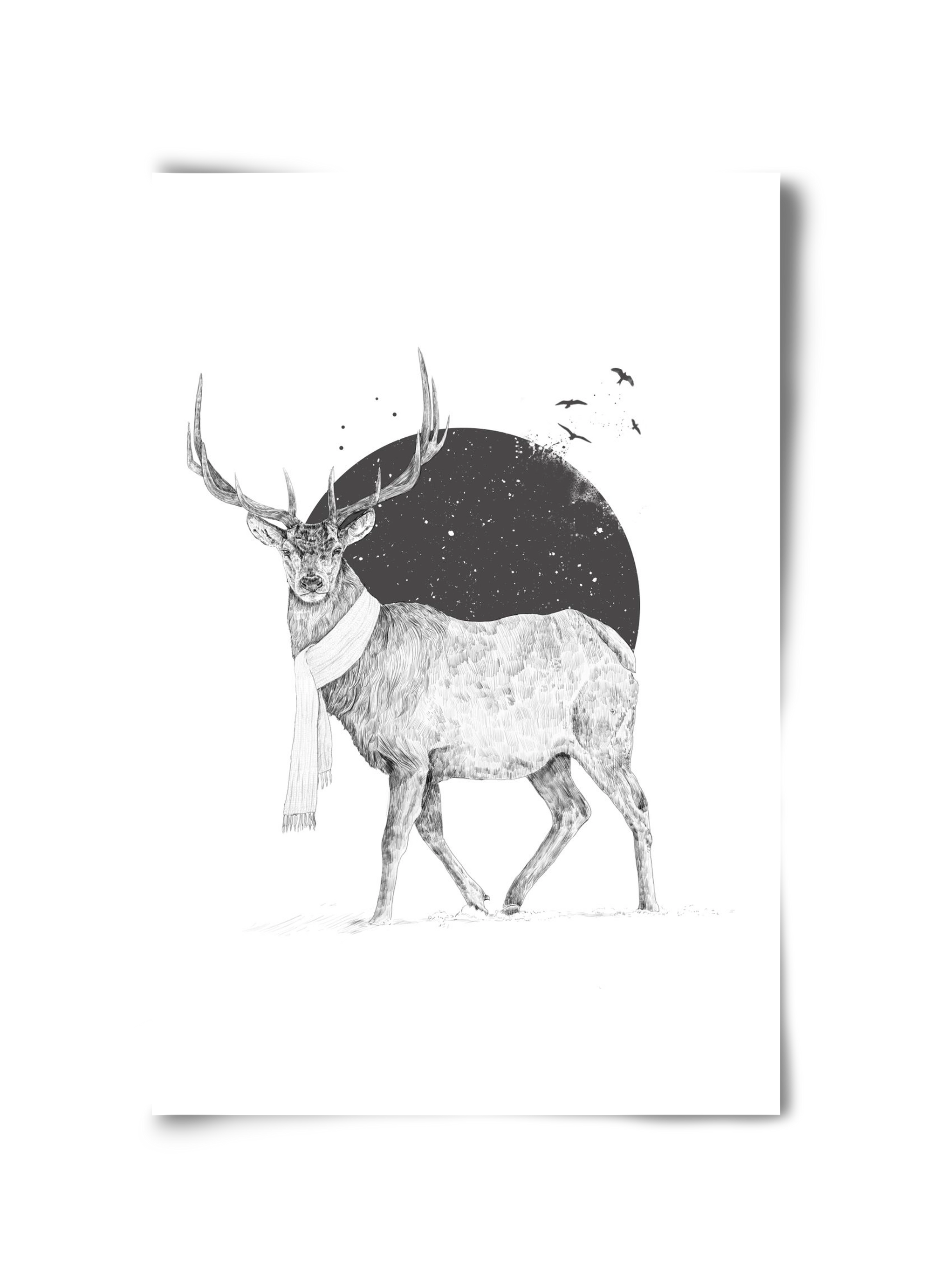 Winter is all around, 30x45 cm, Keret nélkül