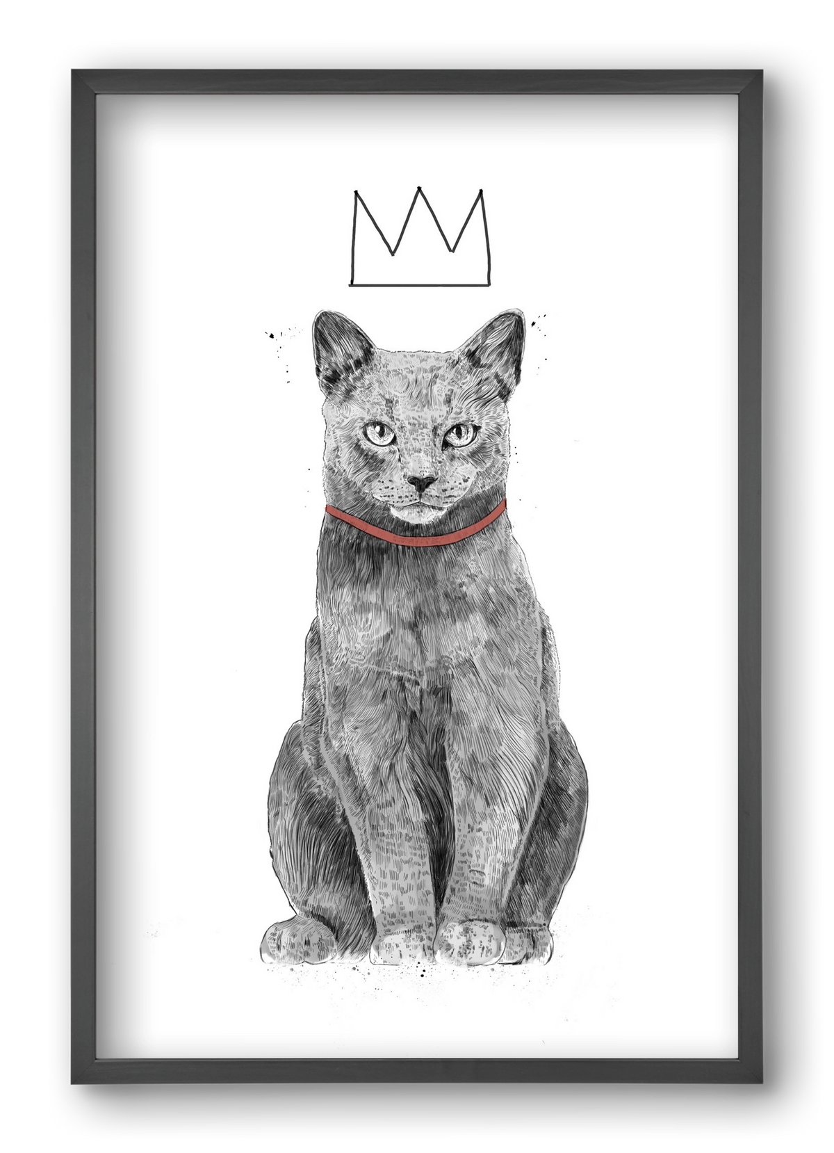 King Of Everything, 40x60 cm (40x60 cm), Fekete keret