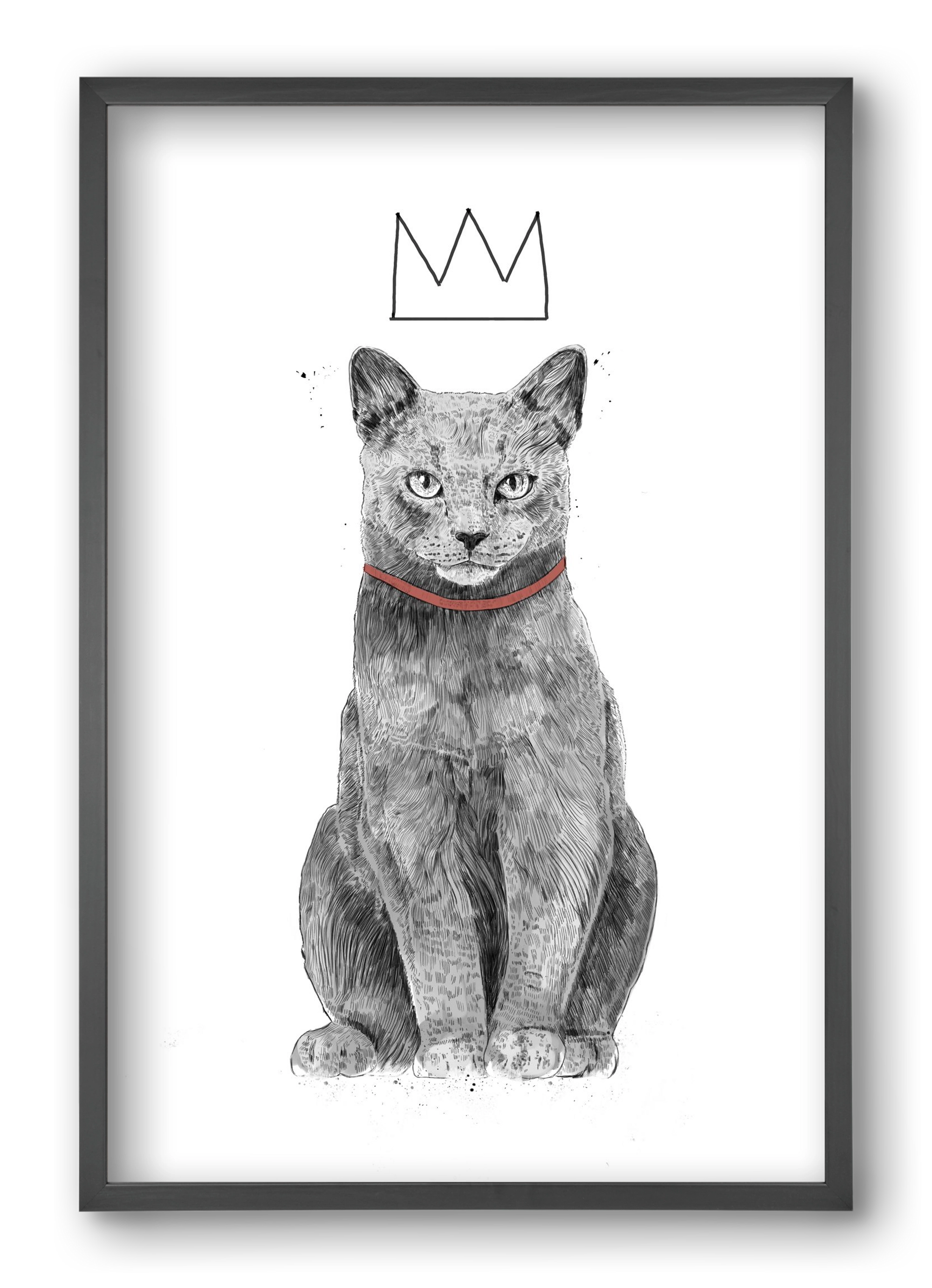 King Of Everything, 40x60 cm (40x60 cm), Fekete keret