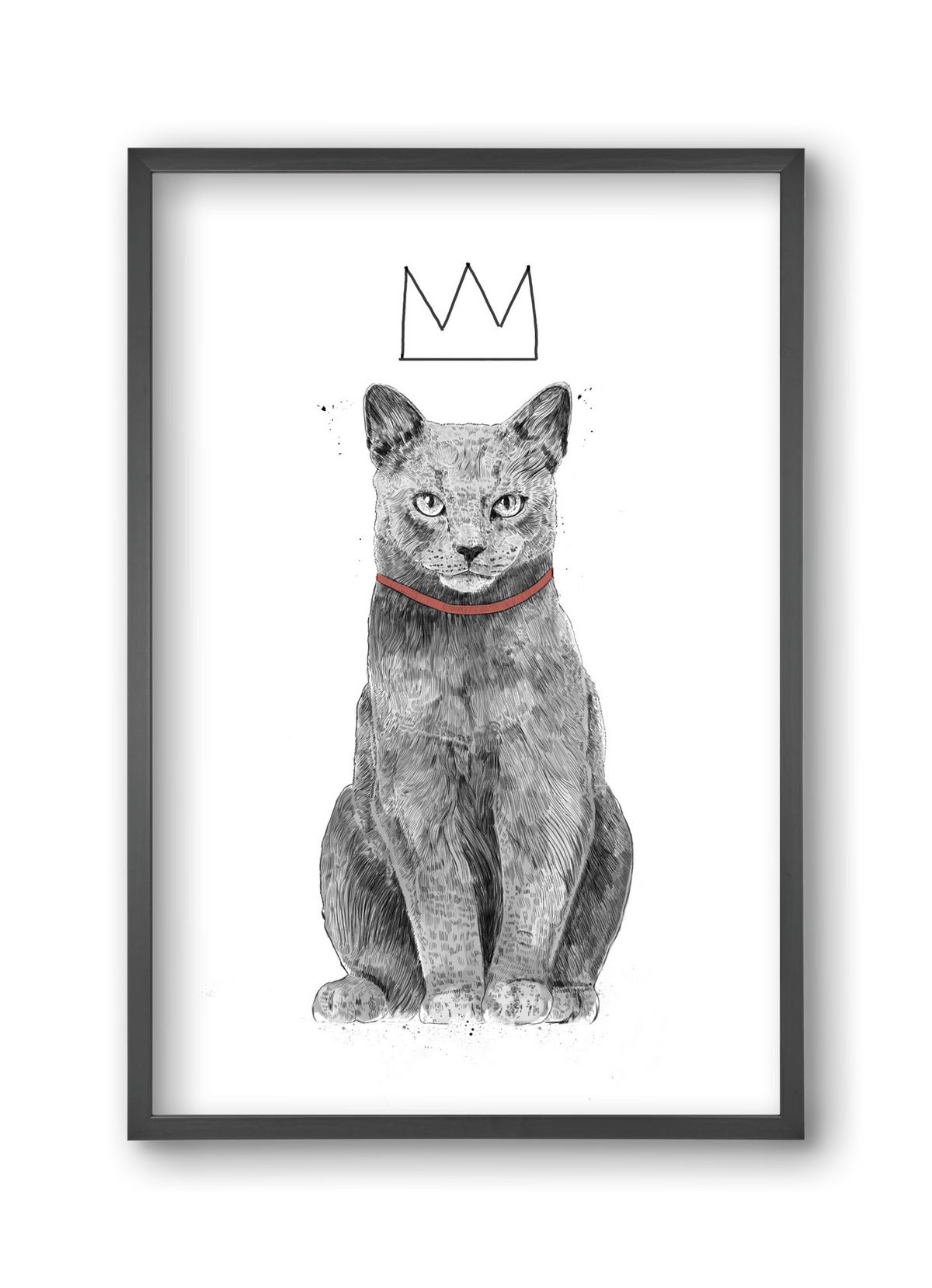 King Of Everything, 30x45 cm (30x45 cm), Fekete keret