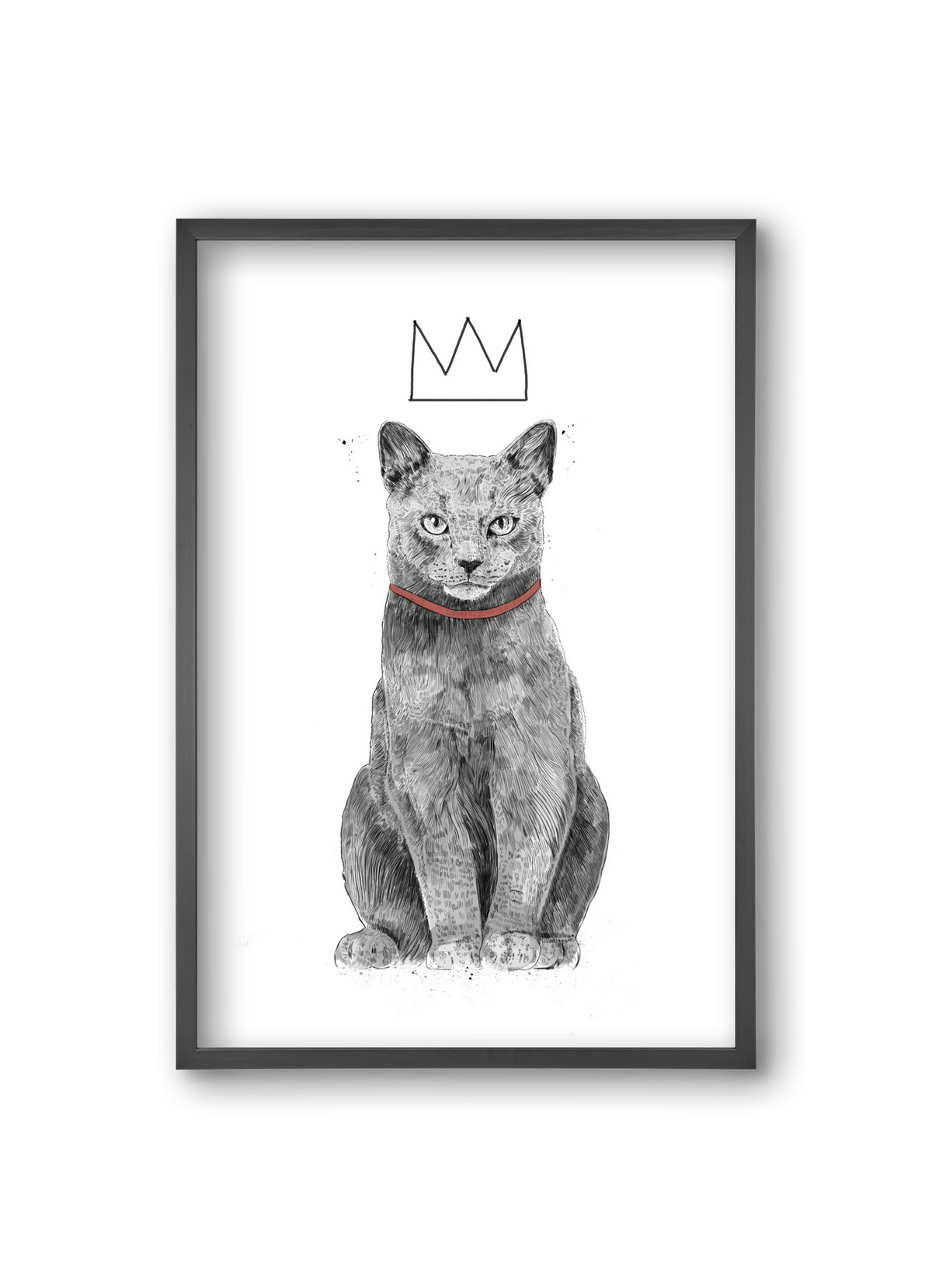 King Of Everything, 20x30 cm (20x30 cm), Fekete keret