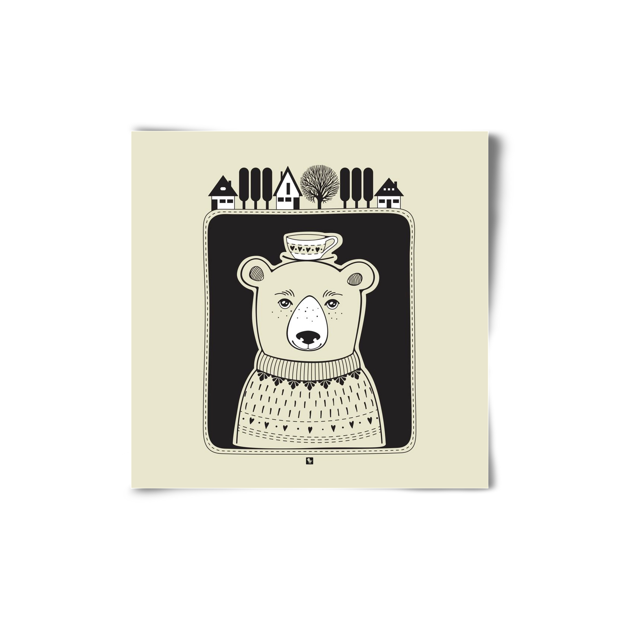 HONEYCUP, 20x20 cm, Keret nélkül