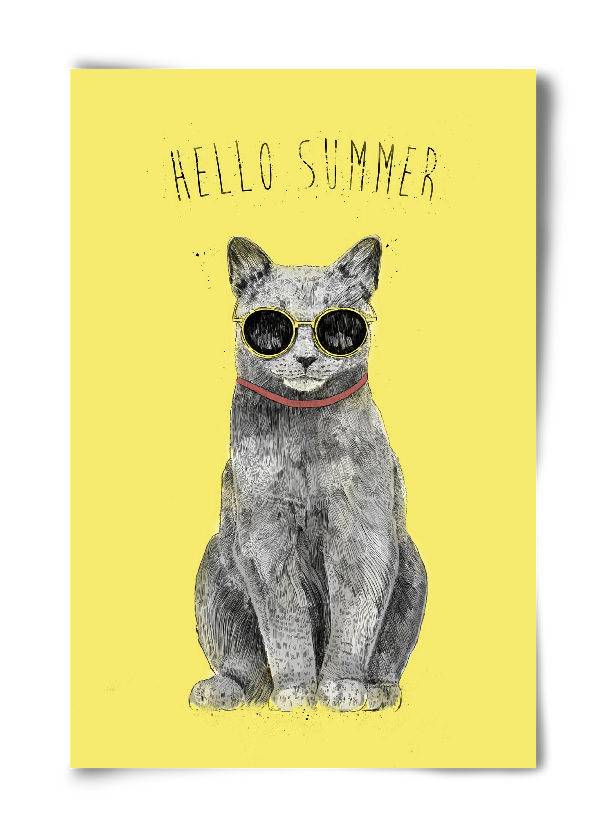 Hello Summer, 40x60 cm, Keret nélkül
