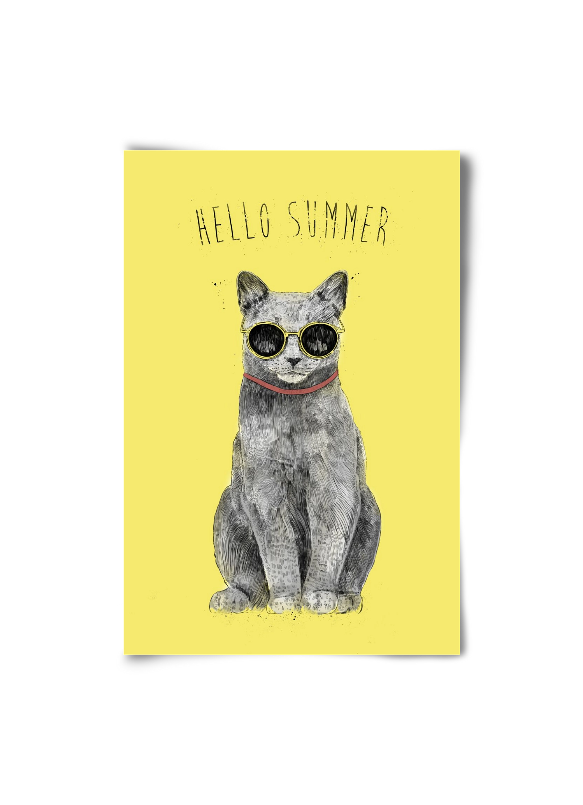 Hello Summer, 20x30 cm, Keret nélkül