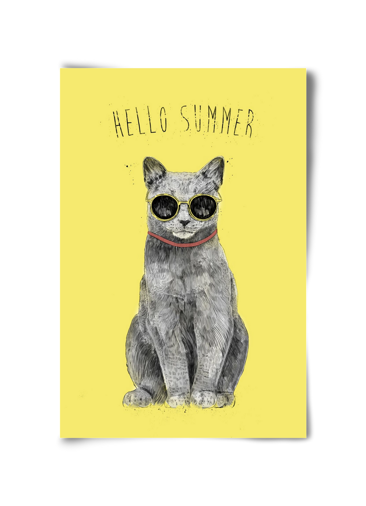 Hello Summer, 30x45 cm, Keret nélkül