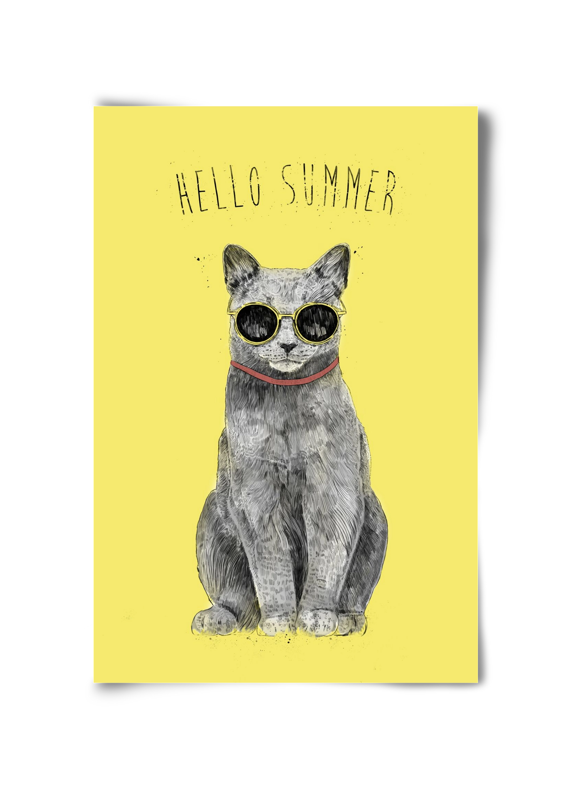 Hello Summer, 30x45 cm, Keret nélkül