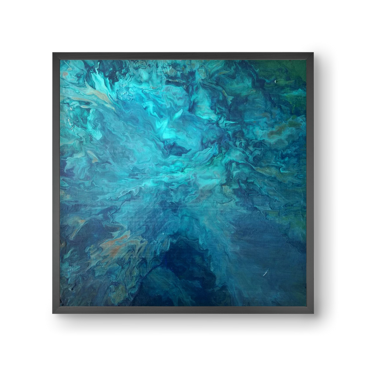 Deap Sea, 30x30 cm (30x30 cm), Fekete keret