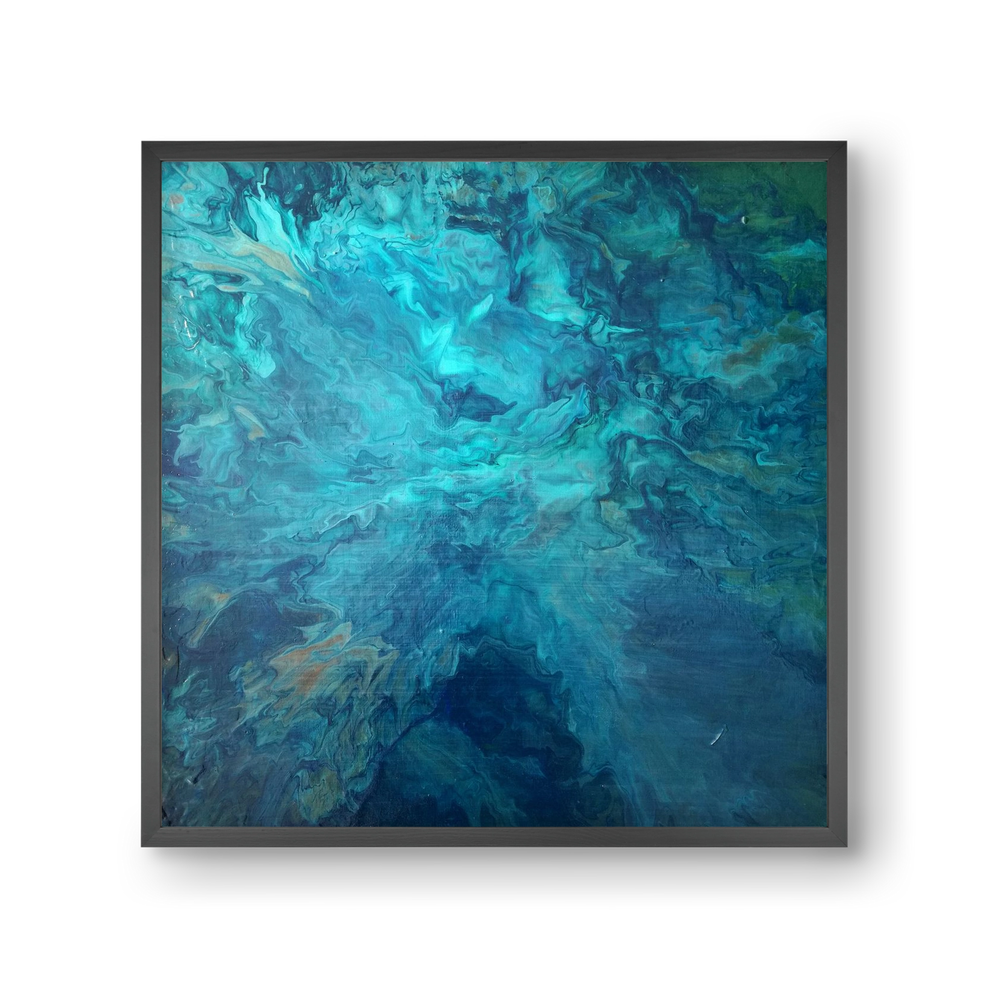 Deap Sea, 30x30 cm (30x30 cm), Fekete keret