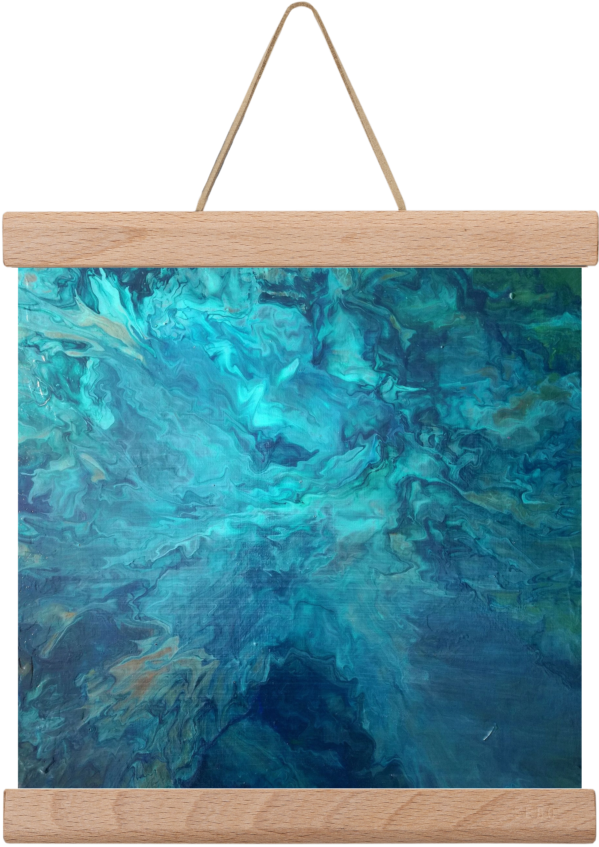 Deap Sea, 20x20 cm (20x20 cm), Tölgy akasztó