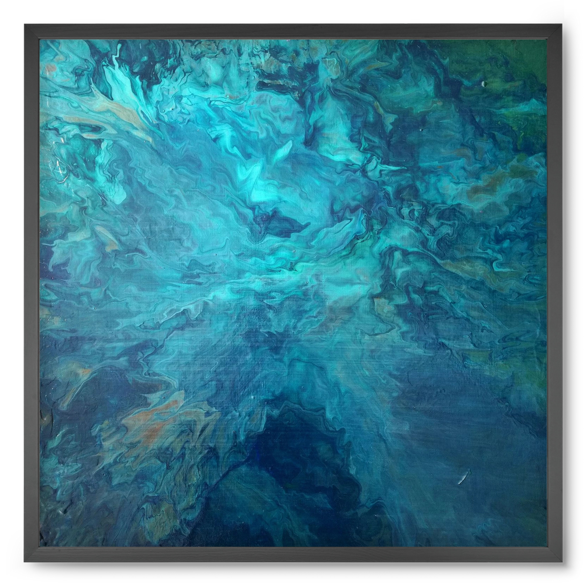 Deap Sea, 50x50 cm (50x50 cm), Fekete keret