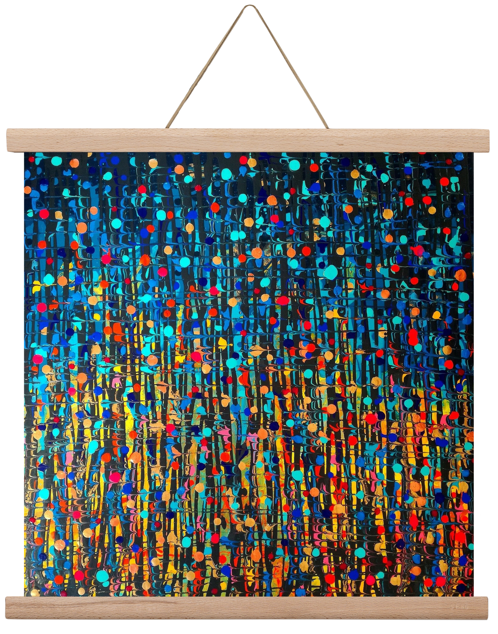 Mystique, 40x40 cm (40x40 cm), Tölgy akasztó