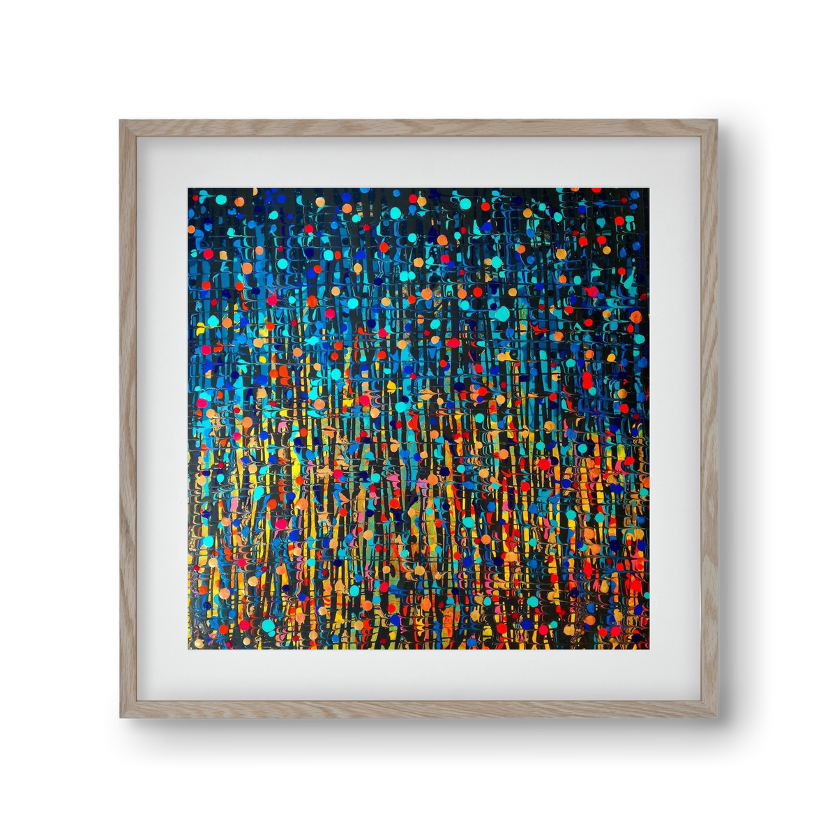 Mystique, 30x30 cm (20x20 cm), Tölgy keret, paszpartuval