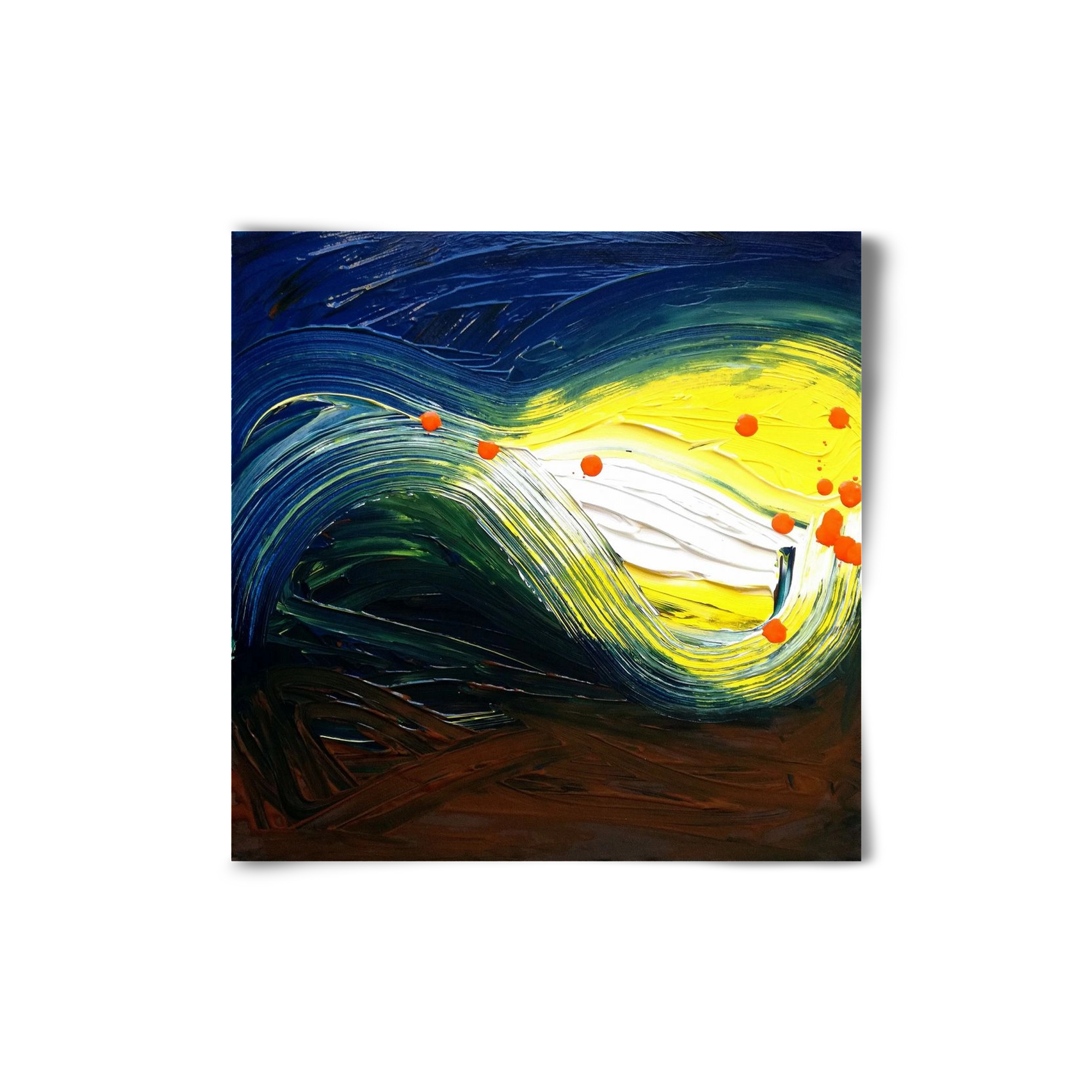 Rejtett jelentés, 20x20 cm, Keret nélkül