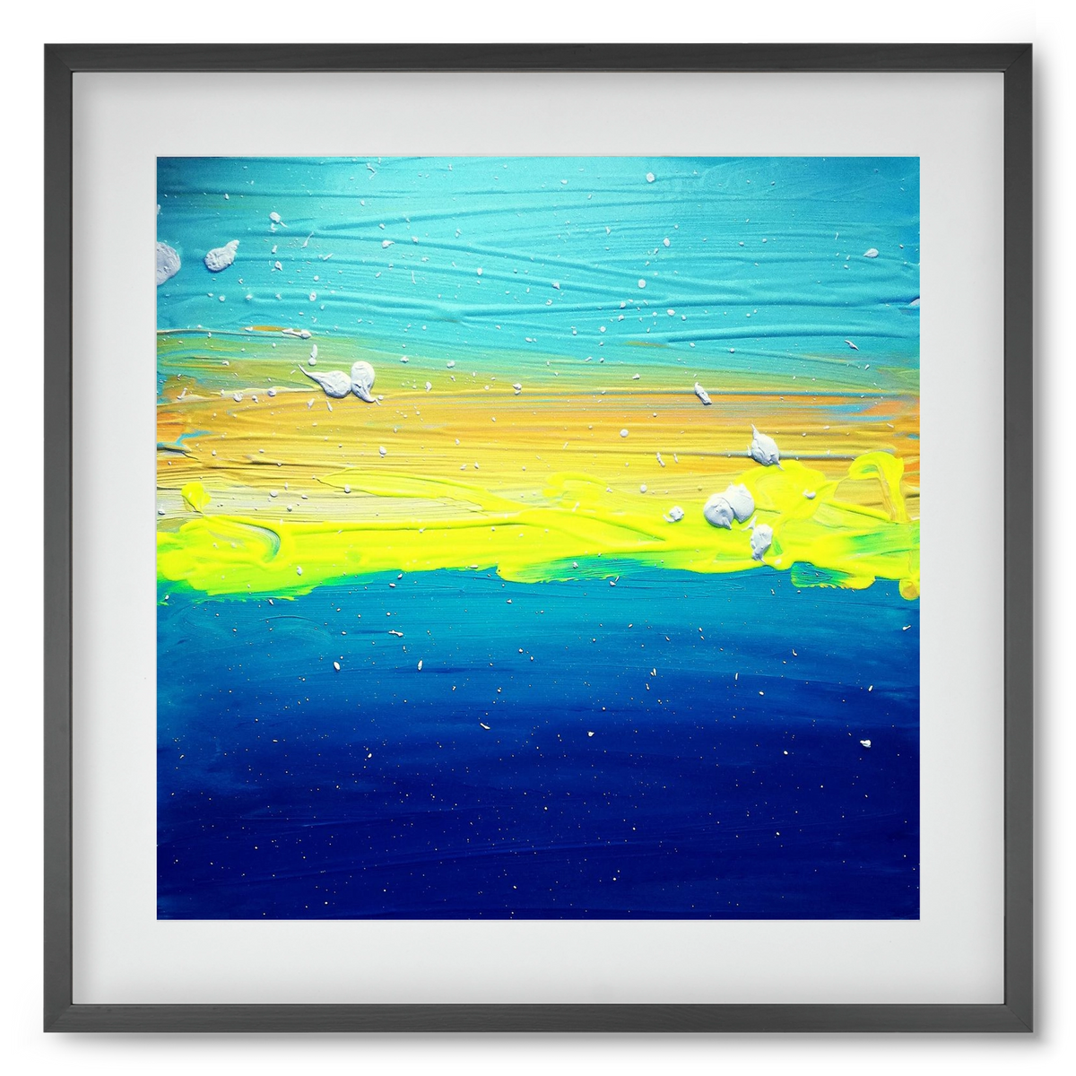 Vastness, 50x50 cm (40x40 cm), Fekete keret, paszpartuval