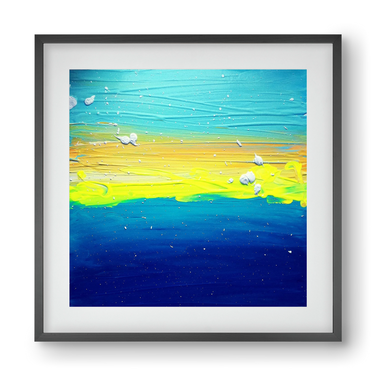 Vastness, 40x40 cm (30x30 cm), Fekete keret, paszpartuval