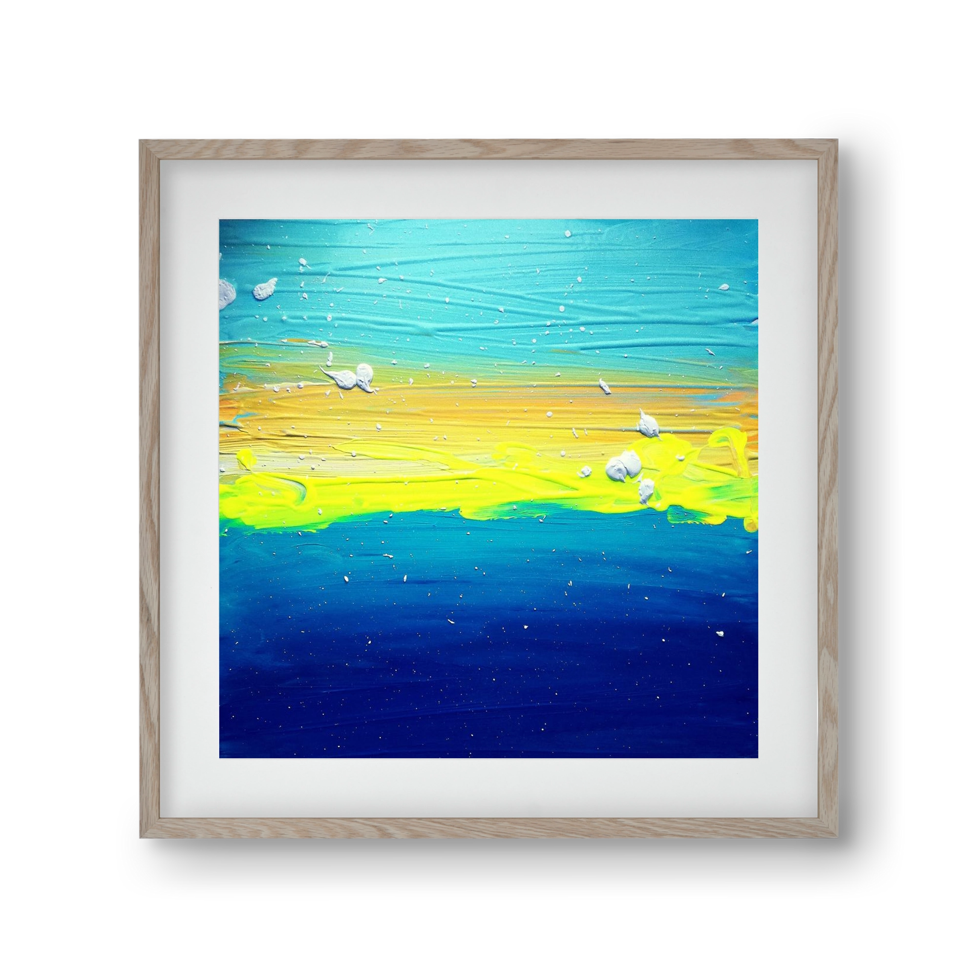 Vastness, 30x30 cm (20x20 cm), Tölgy keret, paszpartuval