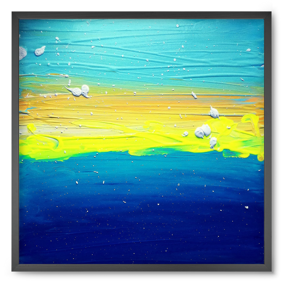 Vastness, 50x50 cm (50x50 cm), Fekete keret