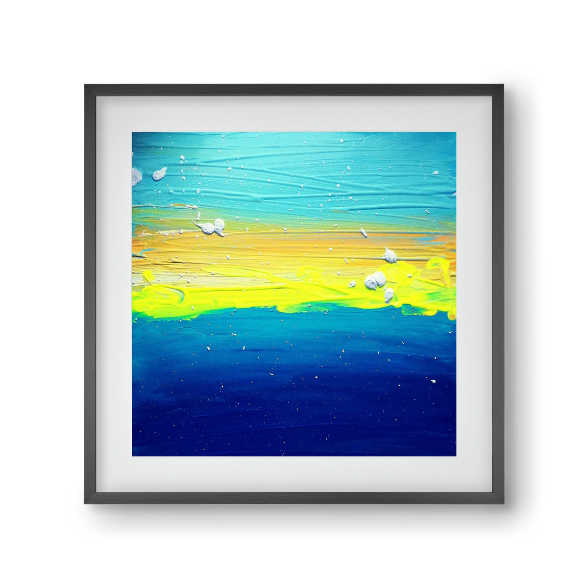 Vastness, 30x30 cm (20x20 cm), Fekete keret, paszpartuval